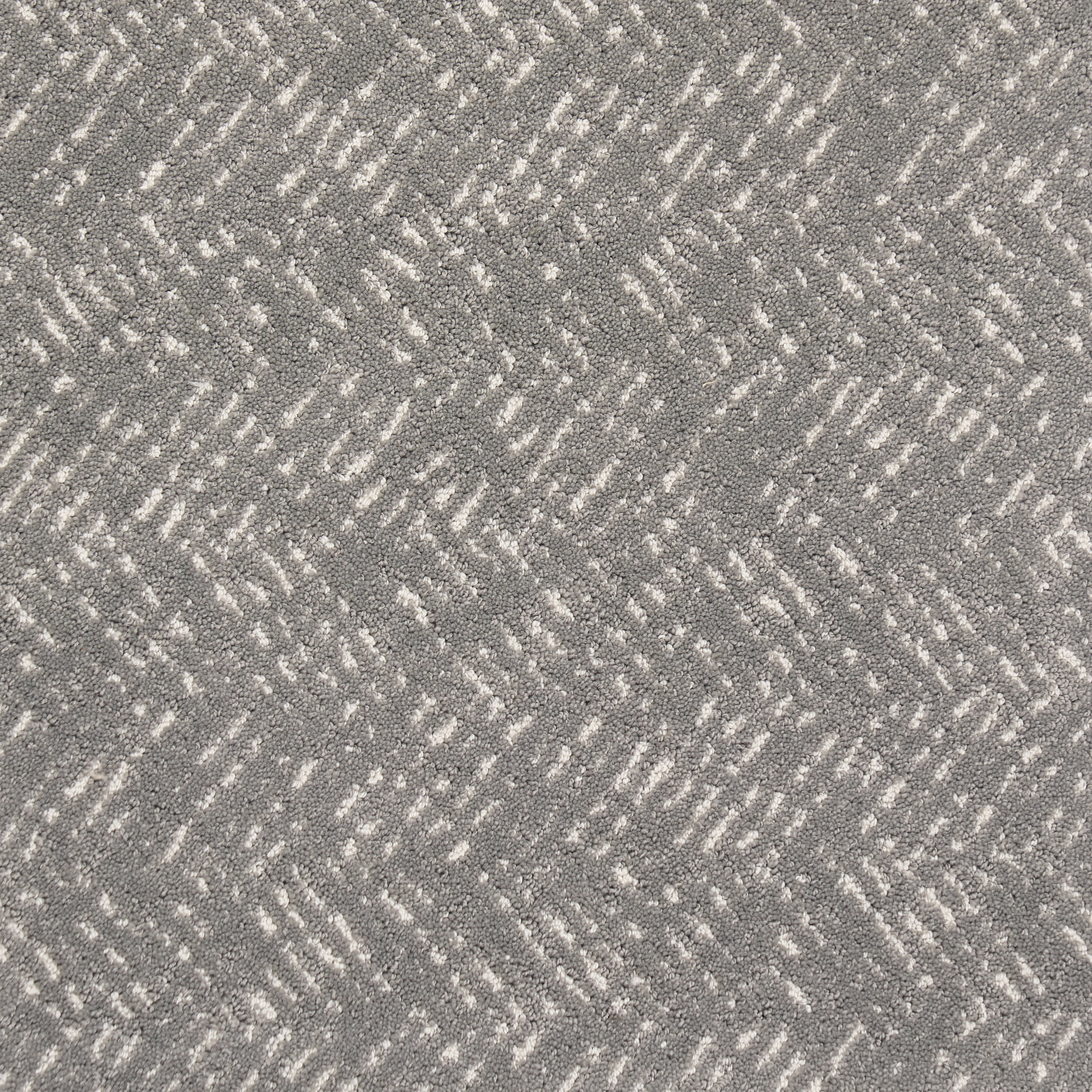 Avocet Distressed Chevron Custom Sample Rug | Grey