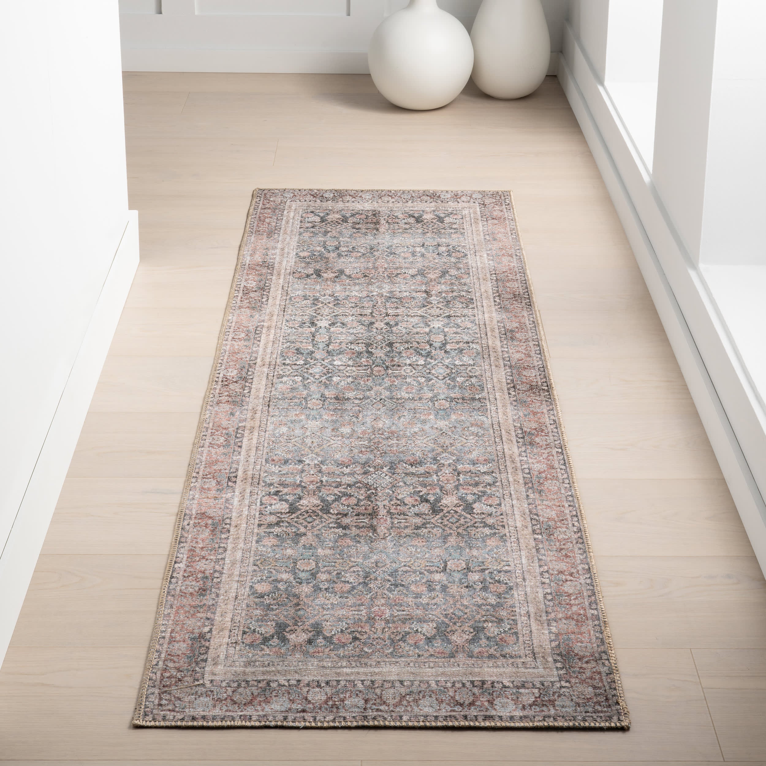 Artemis Vintage Medallion Rug | Blue