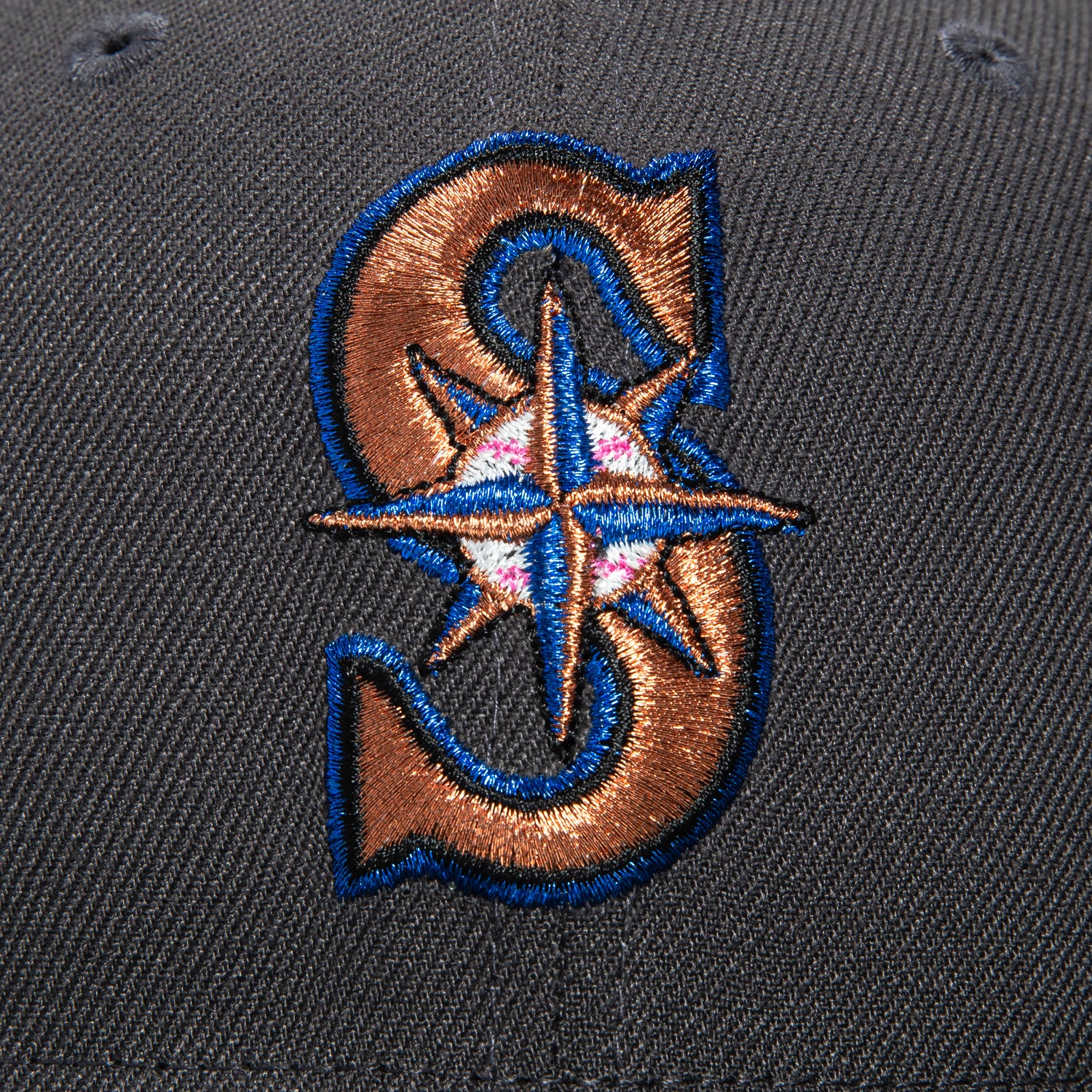 New Era 59Fifty Seattle Mariners 2023 All Star Game Patch Hat - Graphite, Green