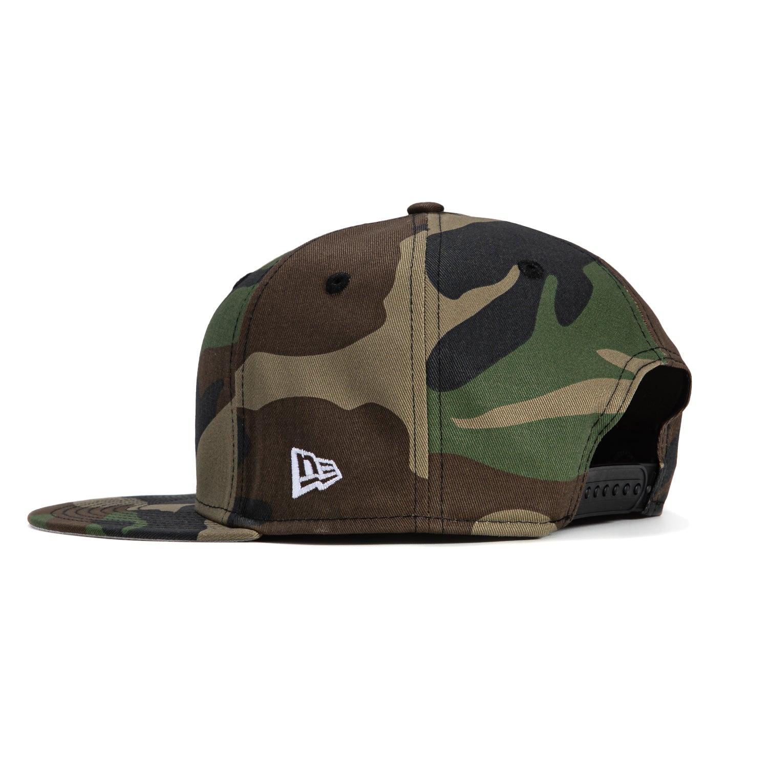 New Era 9Fifty MLB Basic Atlanta Braves Snapback Hat - Camo, White