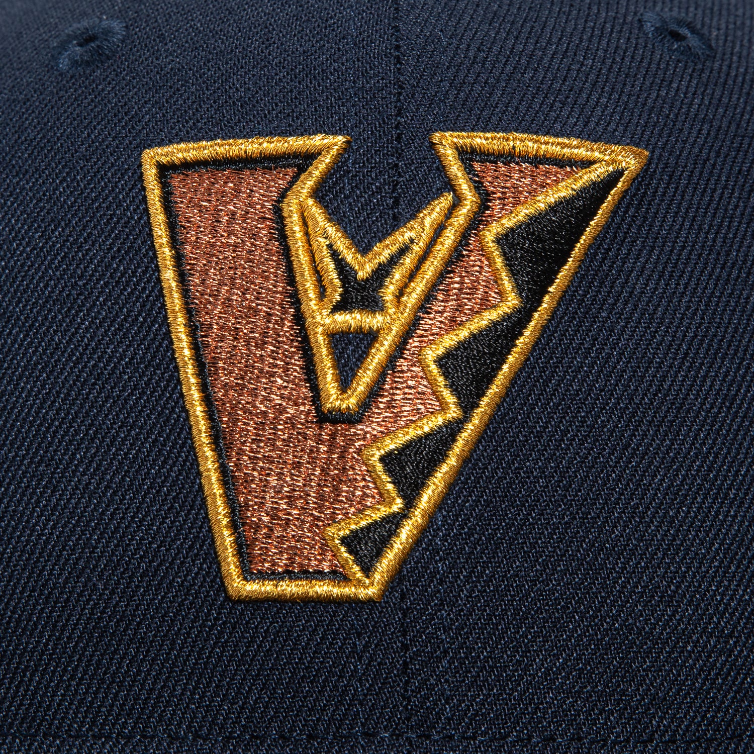 New Era 59Fifty Arizona Diamondbacks Inaugural Patch Upside Down Hat - Navy, Black, Metallic Copper