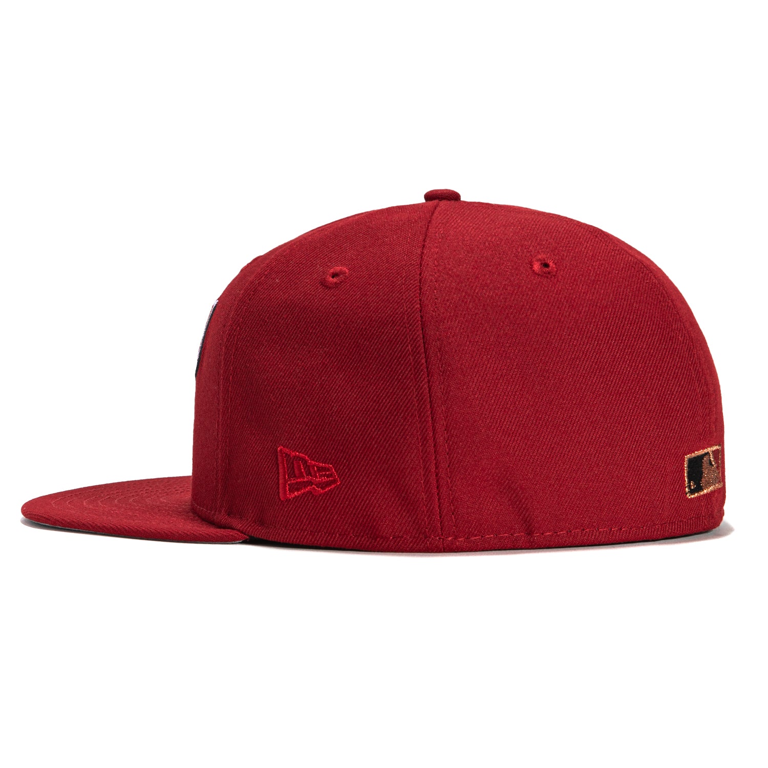 New Era 59Fifty Arizona Diamondbacks 25th Anniversary Patch Word Hat - Sedona Red, Black, Metallic Copper