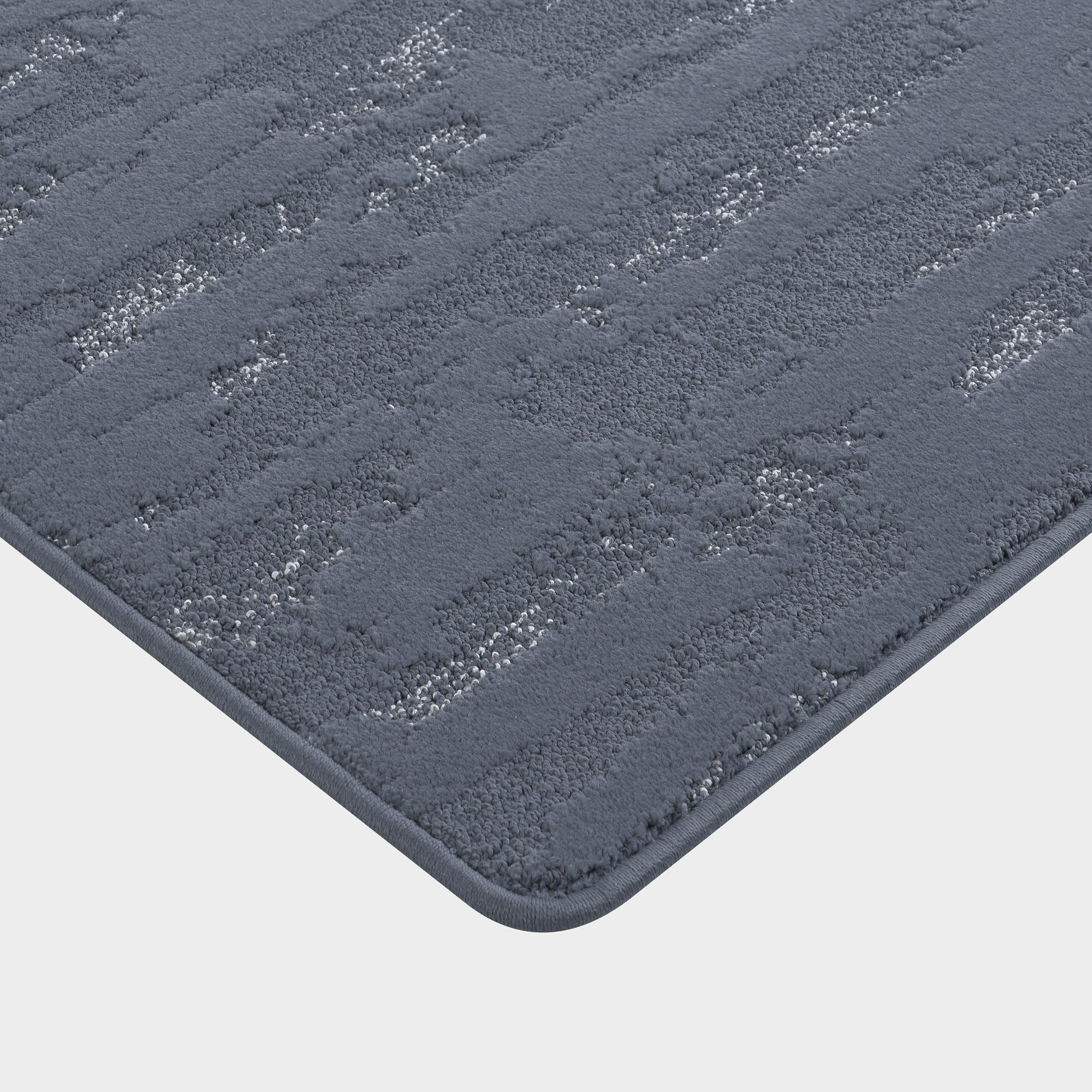 Dovekie Mottled Custom Sample Rug | Navy