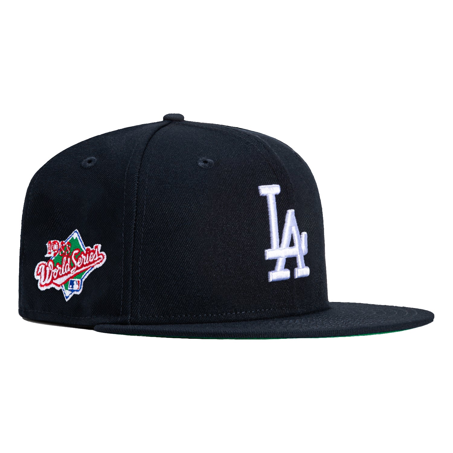 New Era 59Fifty Los Angeles Dodgers 1988 World Series Patch Hat - Navy, White