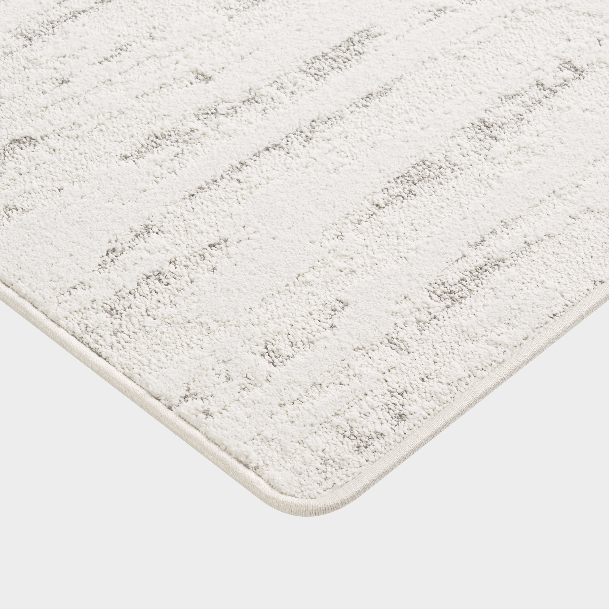 Dovekie Mottled Custom Sample Rug | Off White