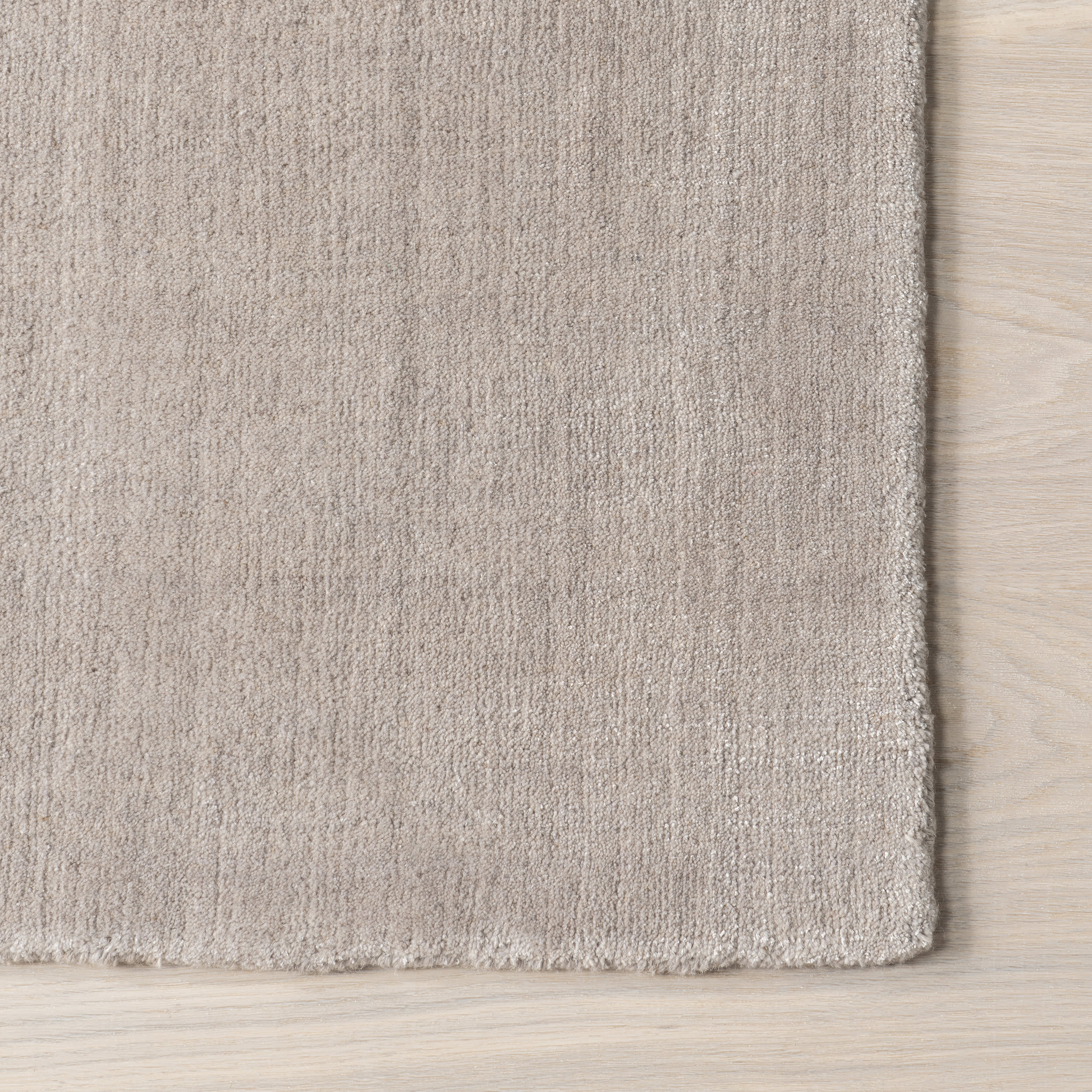 Arrel Speckled Wool-Blend Rug | Dove Grey