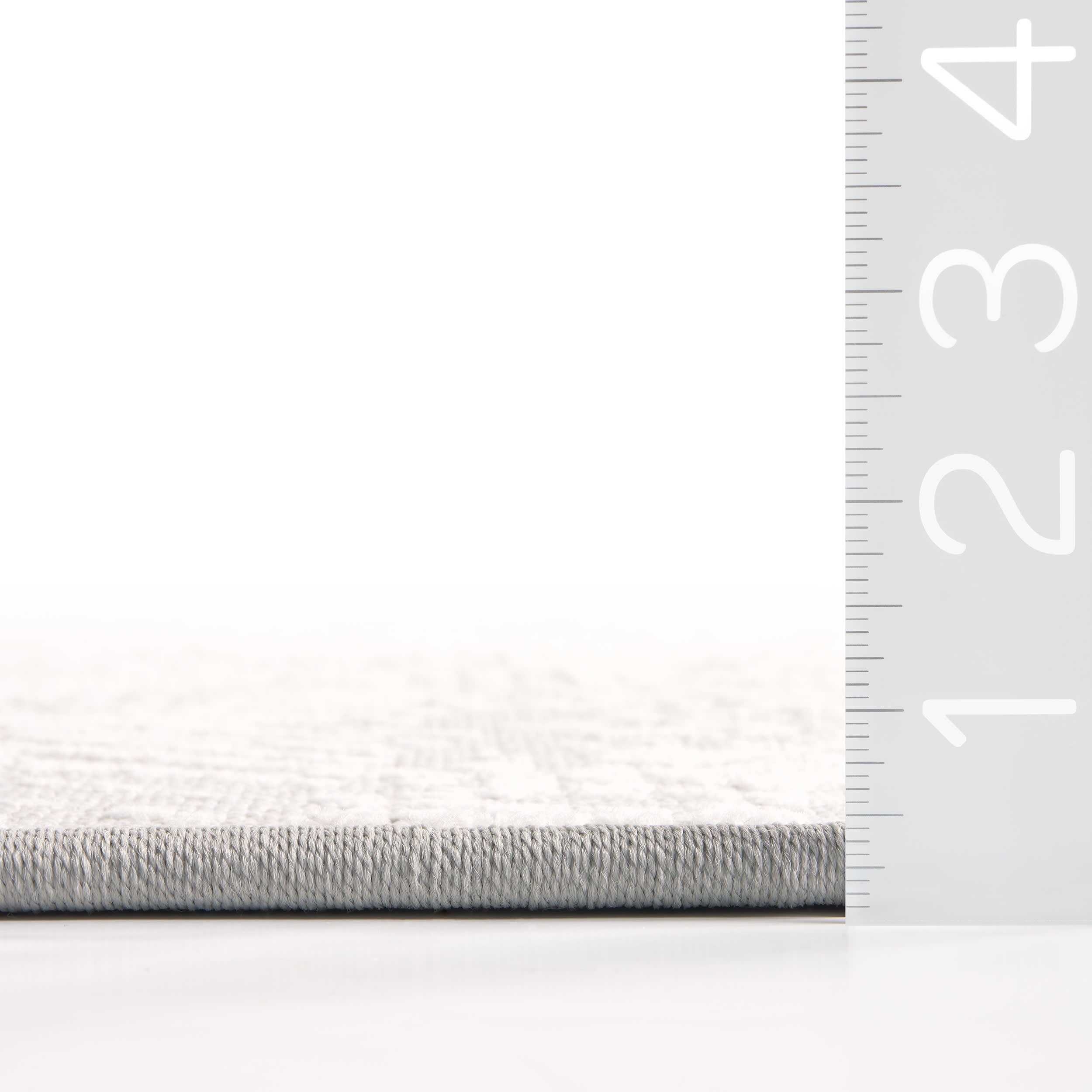 Bunting Distressed Custom Sample Rug | Light Grey