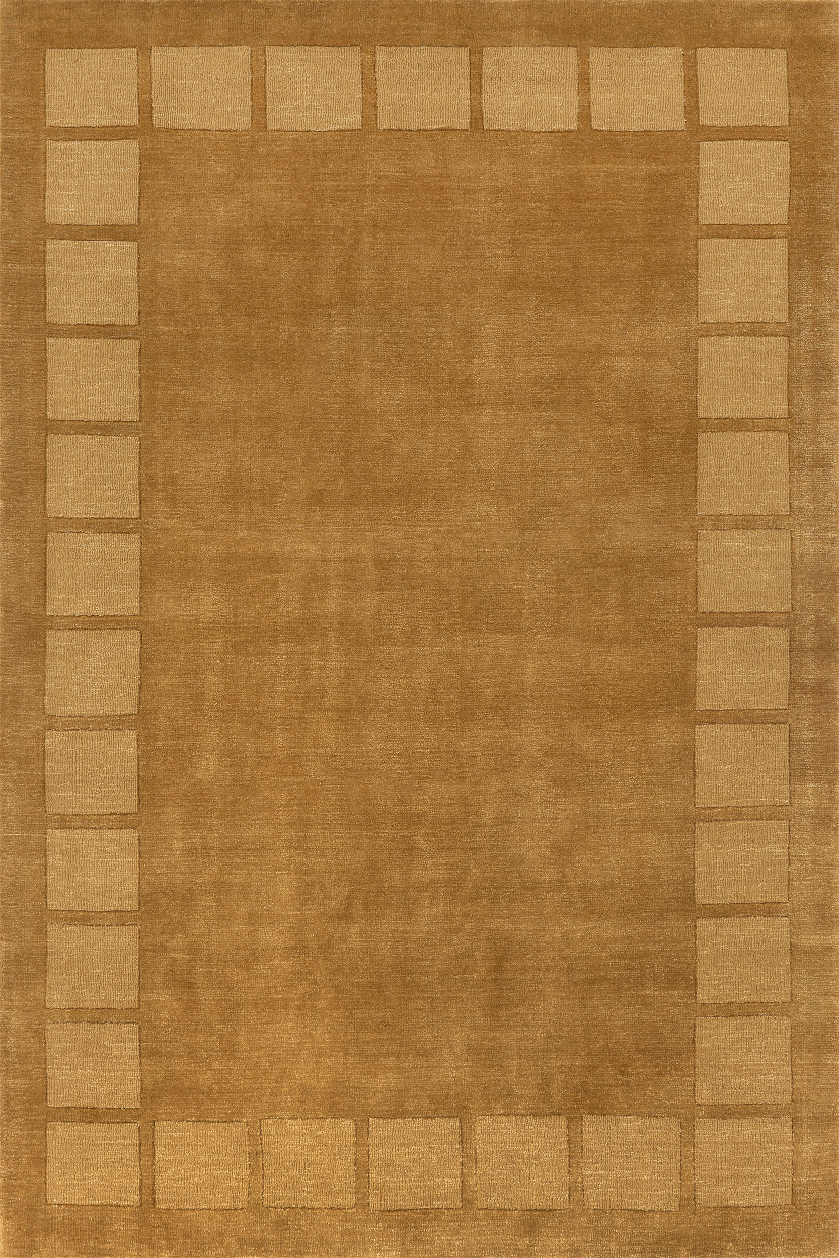 Petra High-Low Wool-Blend Rug | Wheat