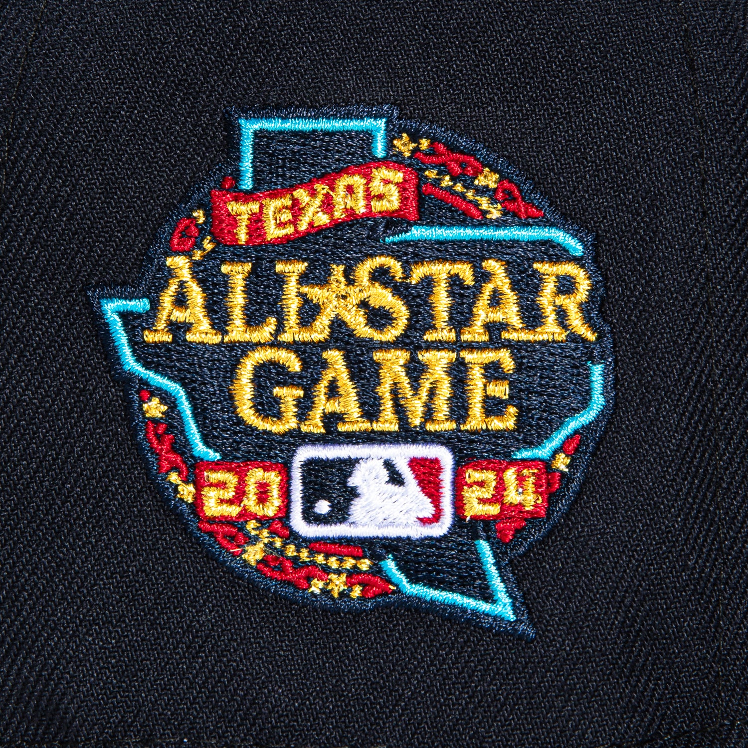 New Era 59Fifty Deep Ocean Gold Texas Rangers 2024 All Star Game Patch Hat - Navy, Gold