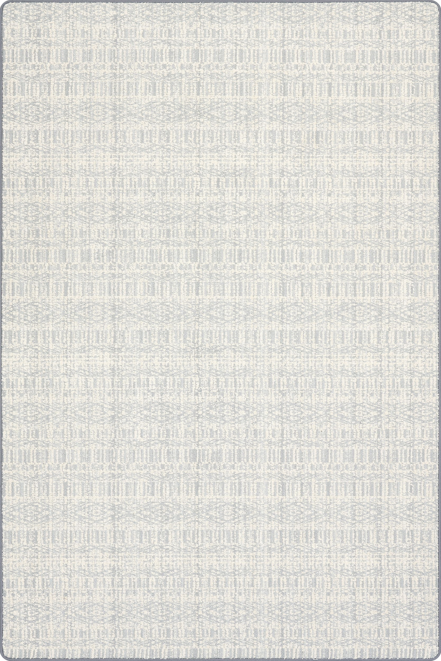 Tanager Distressed Custom Rug | Silver