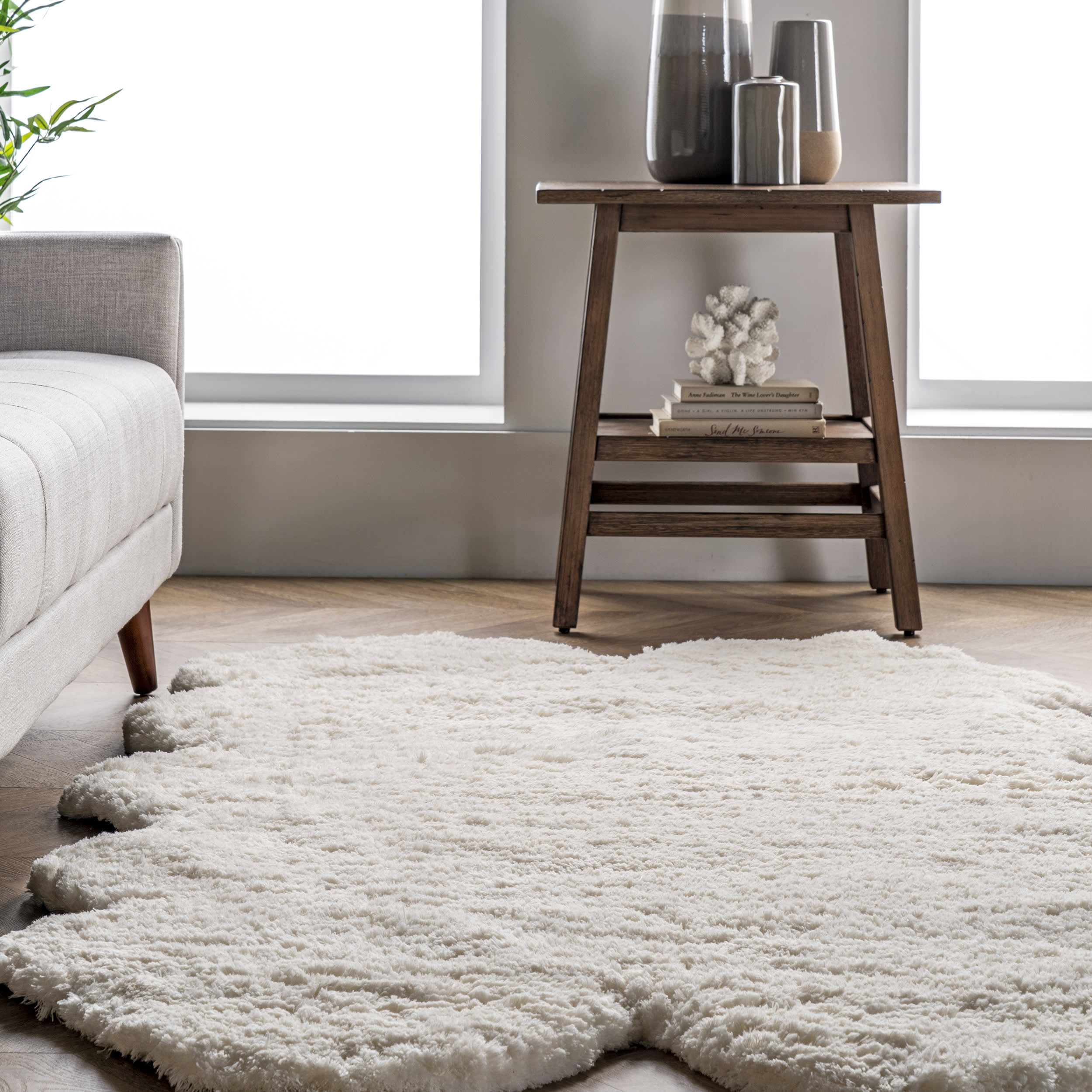 Quarto Pelt Rug | Natural