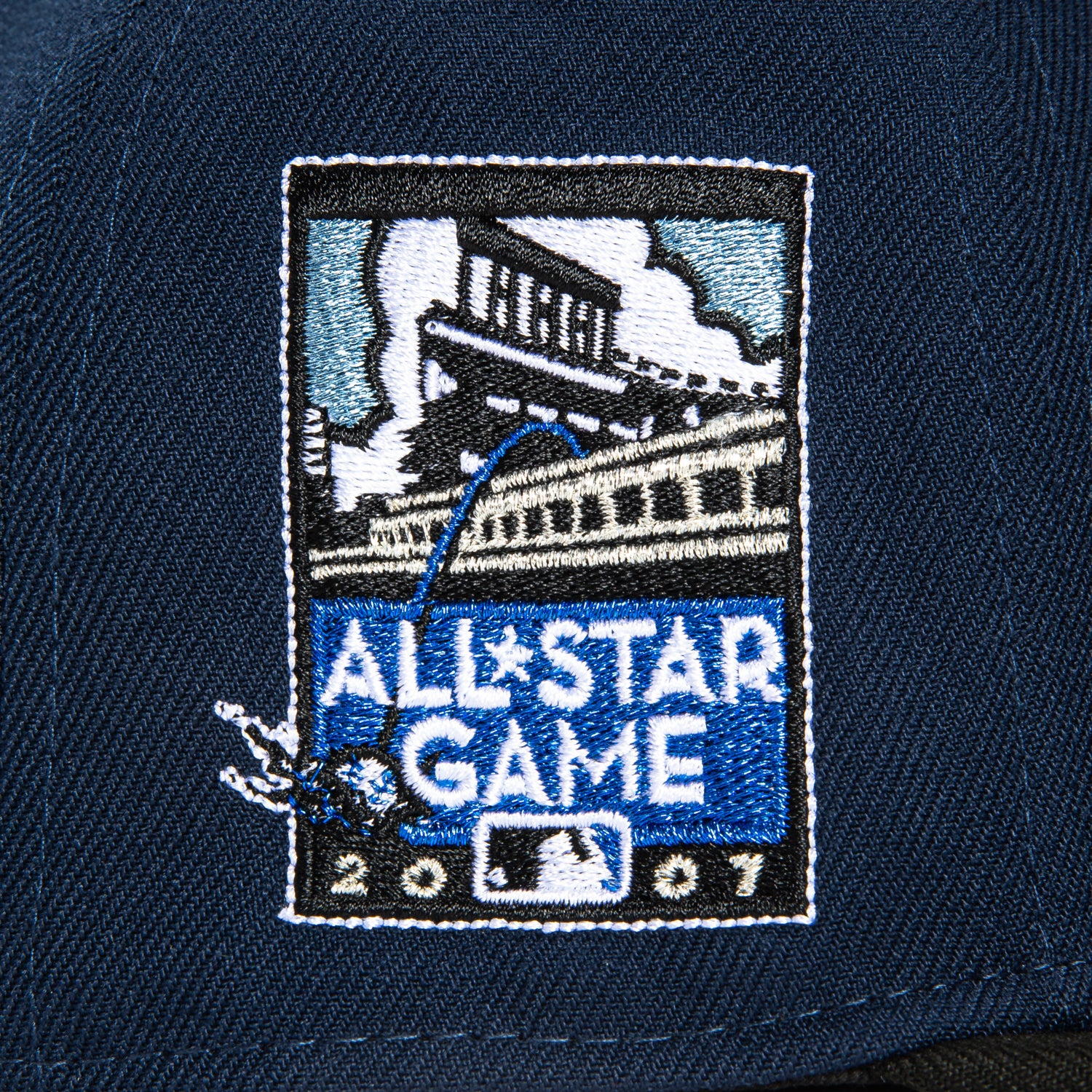 New Era 59Fifty San Francisco Giants 2007 All Star Game Patch Word Hat - Navy, Black