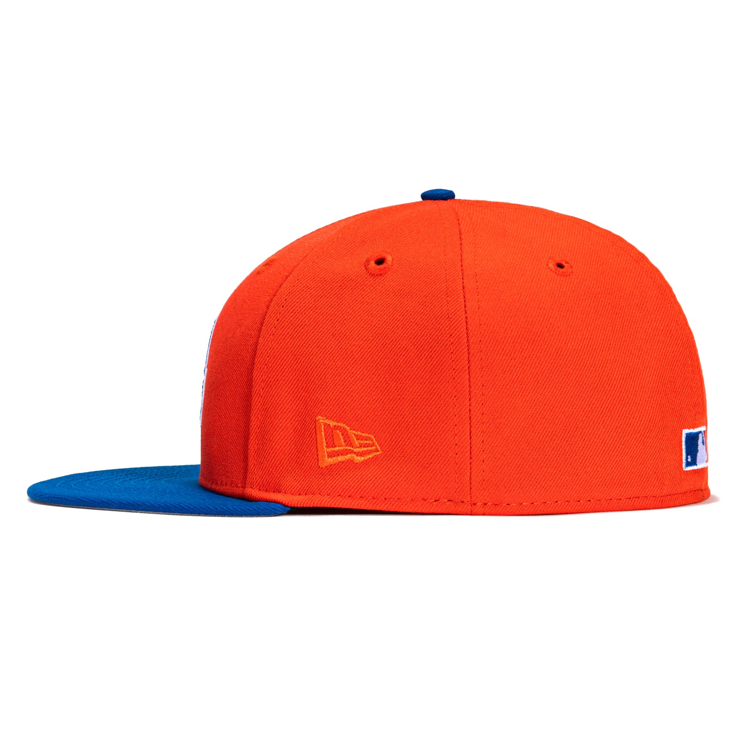 New Era 59Fifty Colorado Rockies Inaugural Patch Logo Hat - Orange, Royal