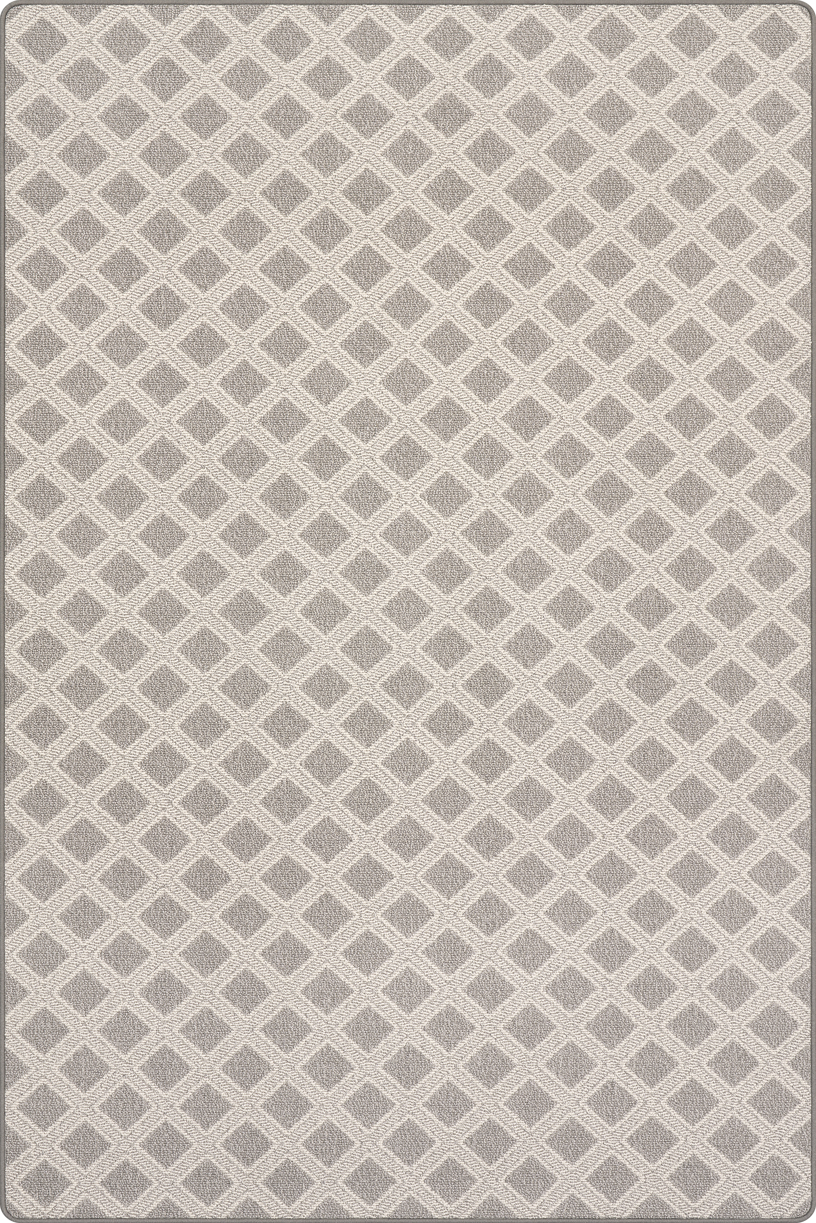 Swift Trellis Custom Rug | Grey