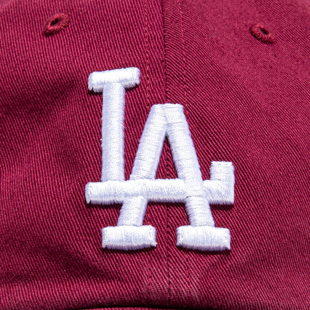 47 Brand Los Angeles Dodgers Cleanup Adjustable Hat - Cardinal