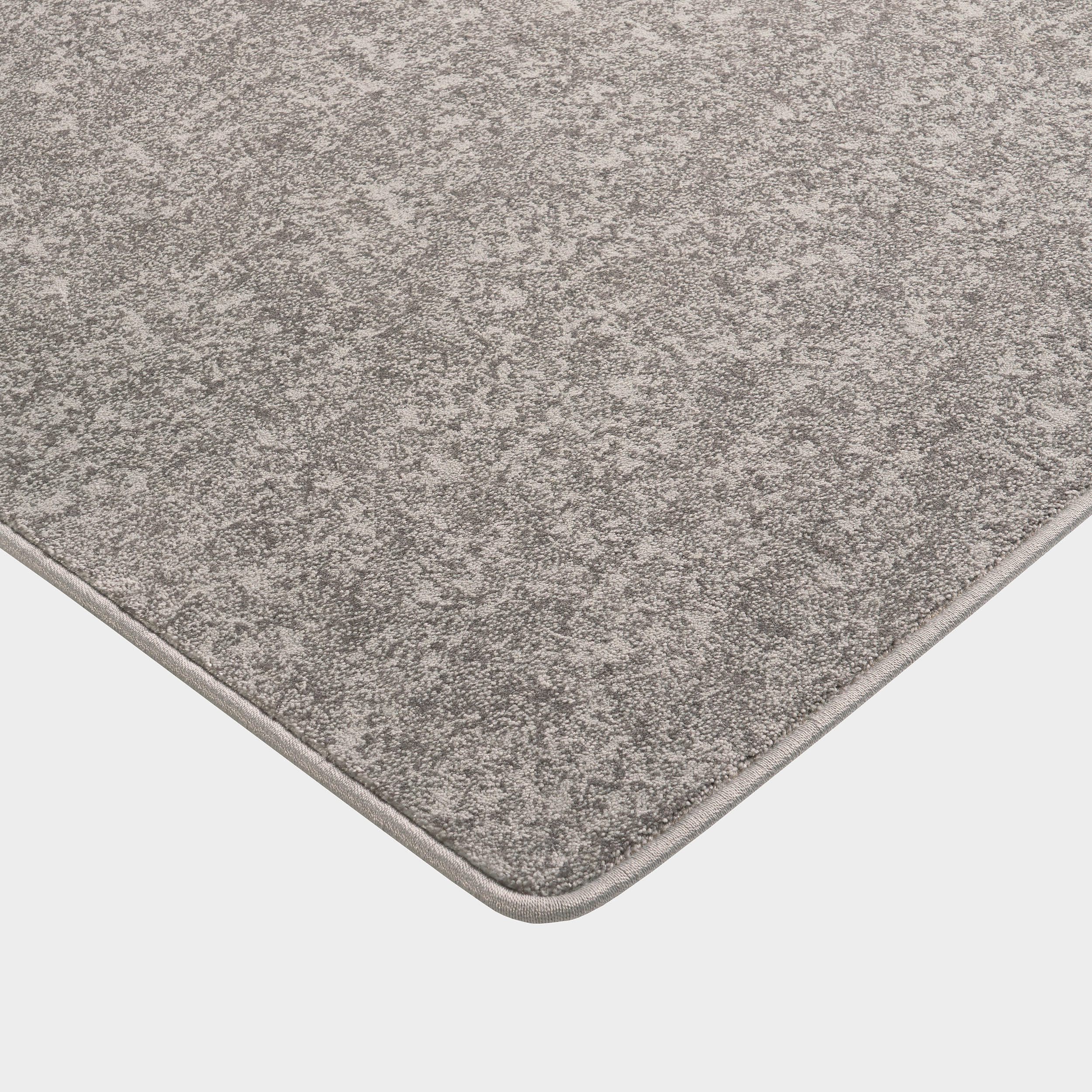 Plover Mottled Custom Rug | Dark Grey