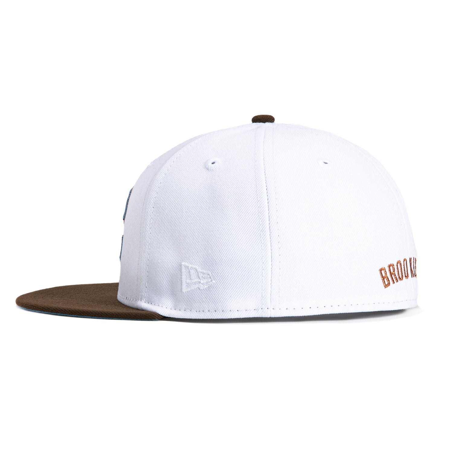 New Era 59Fifty Brooklyn Royal Giants Logo Patch Hat - White, Brown