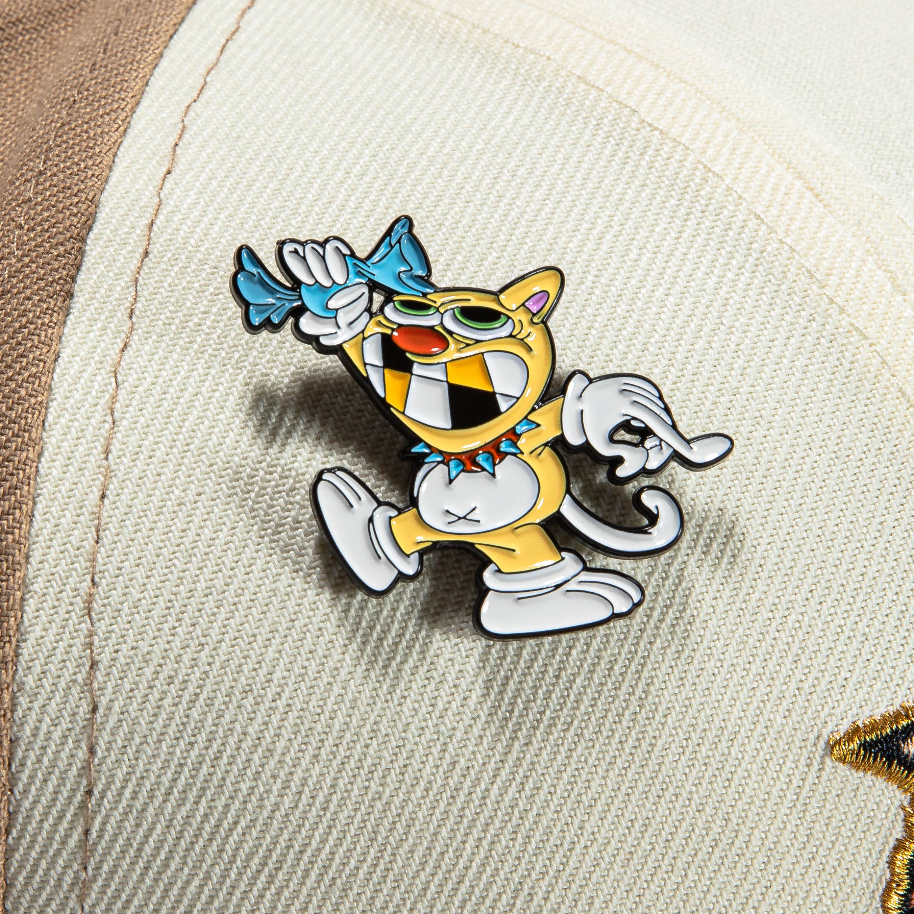 Hat Club Sugar Shack 2.0 Candy Cat Pin - Multi-Color