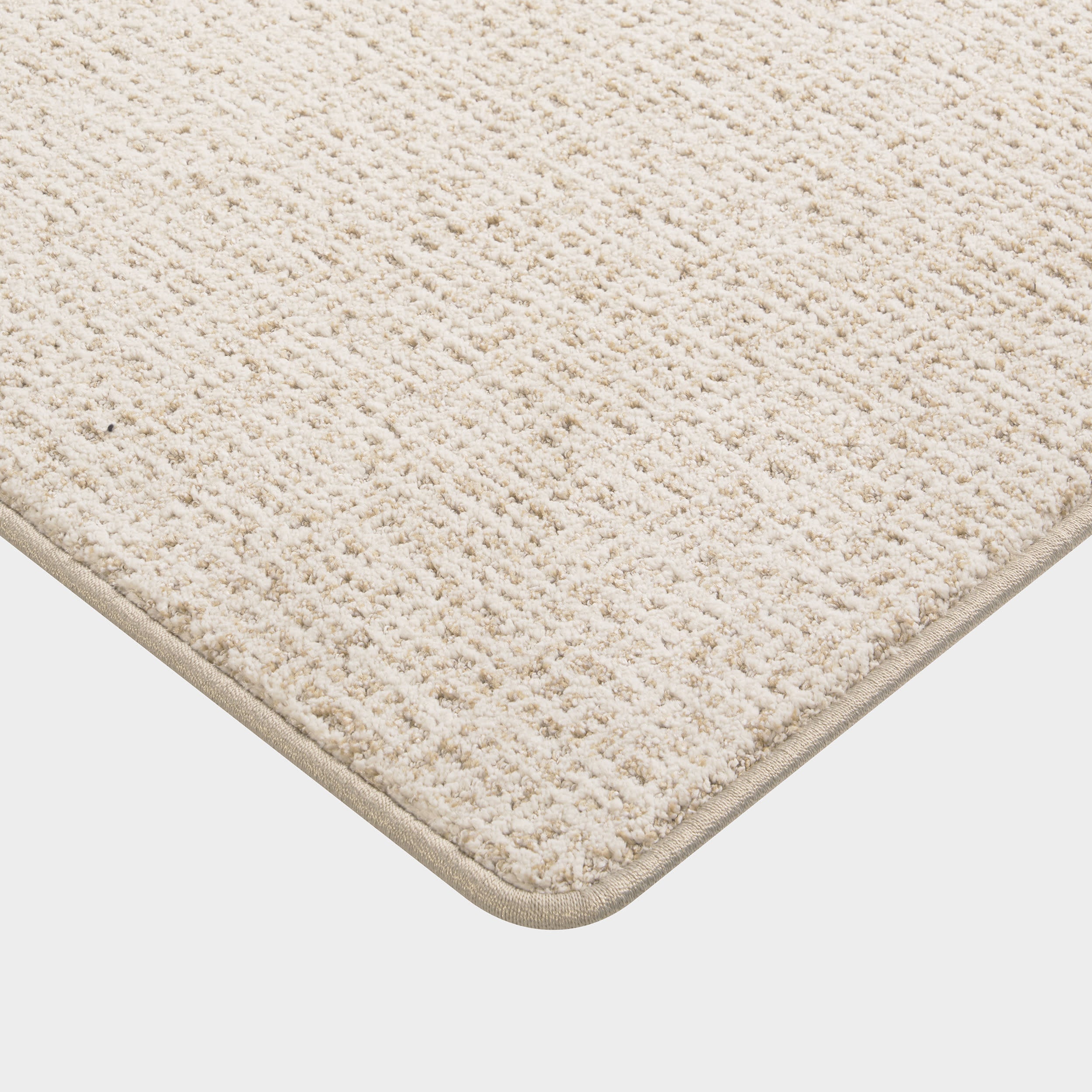 Eider Micro-Crosshatch Custom Rug | Light Beige