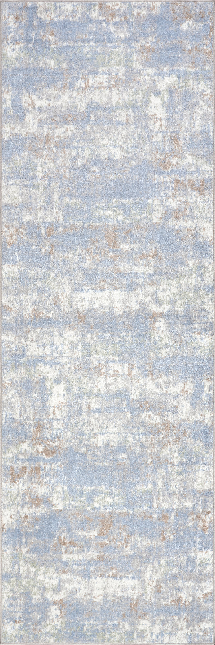 Patty Washable Rainy Days Rug | Blue