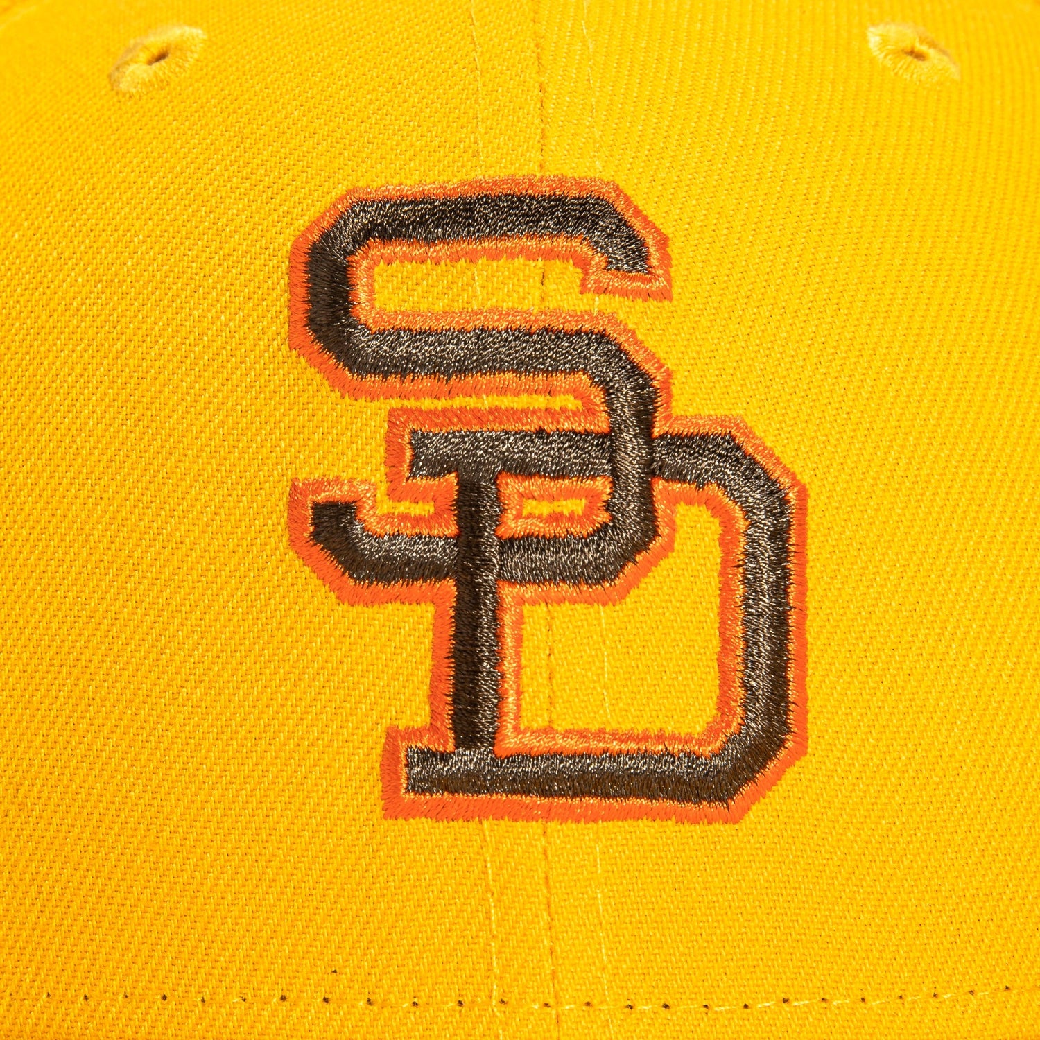 New Era 59Fifty San Diego Padres 1984 World Series Patch Hat - Gold