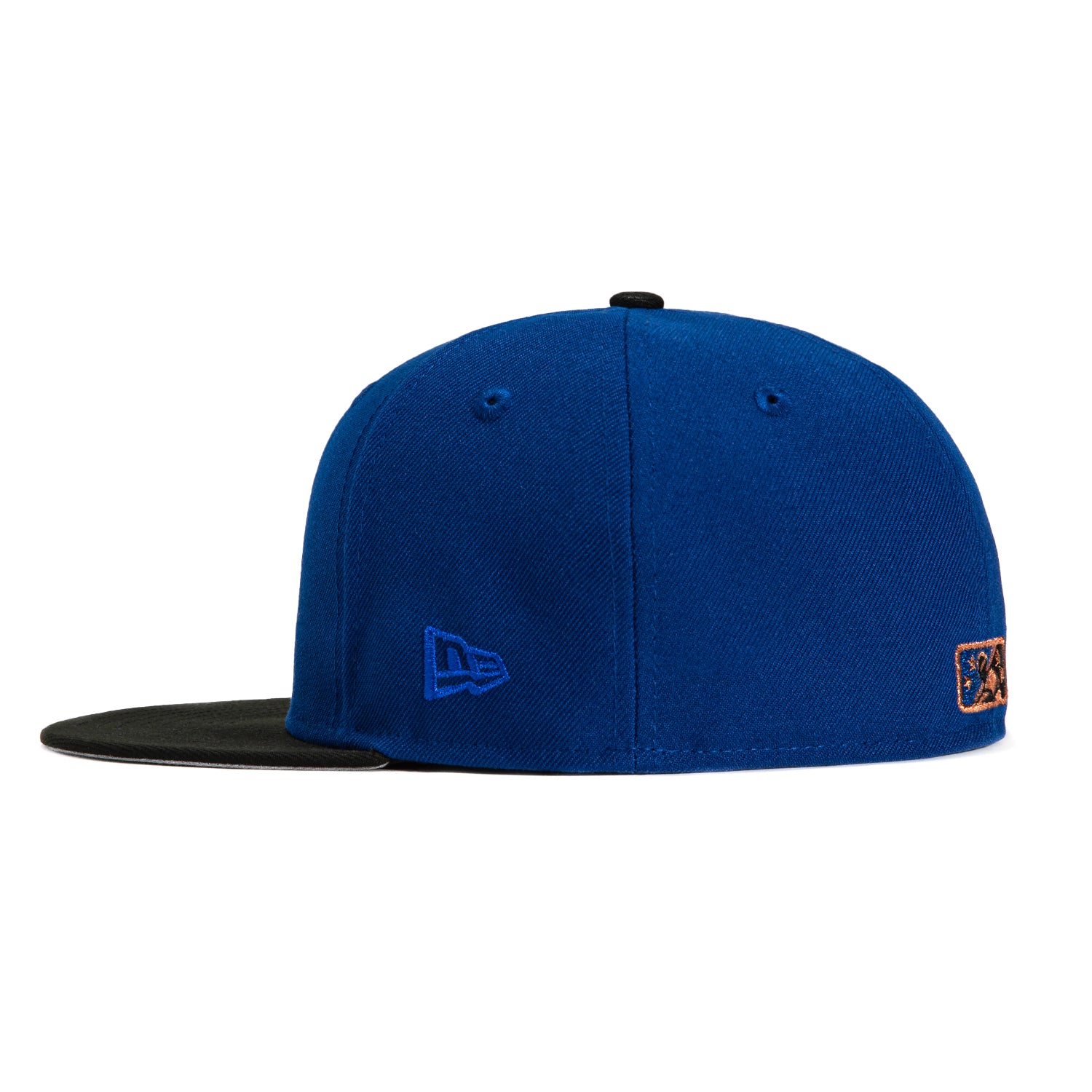 New Era 59Fifty Rancho Cucamonga Quakes 2015 California League Champions Patch Hat - Royal, Black