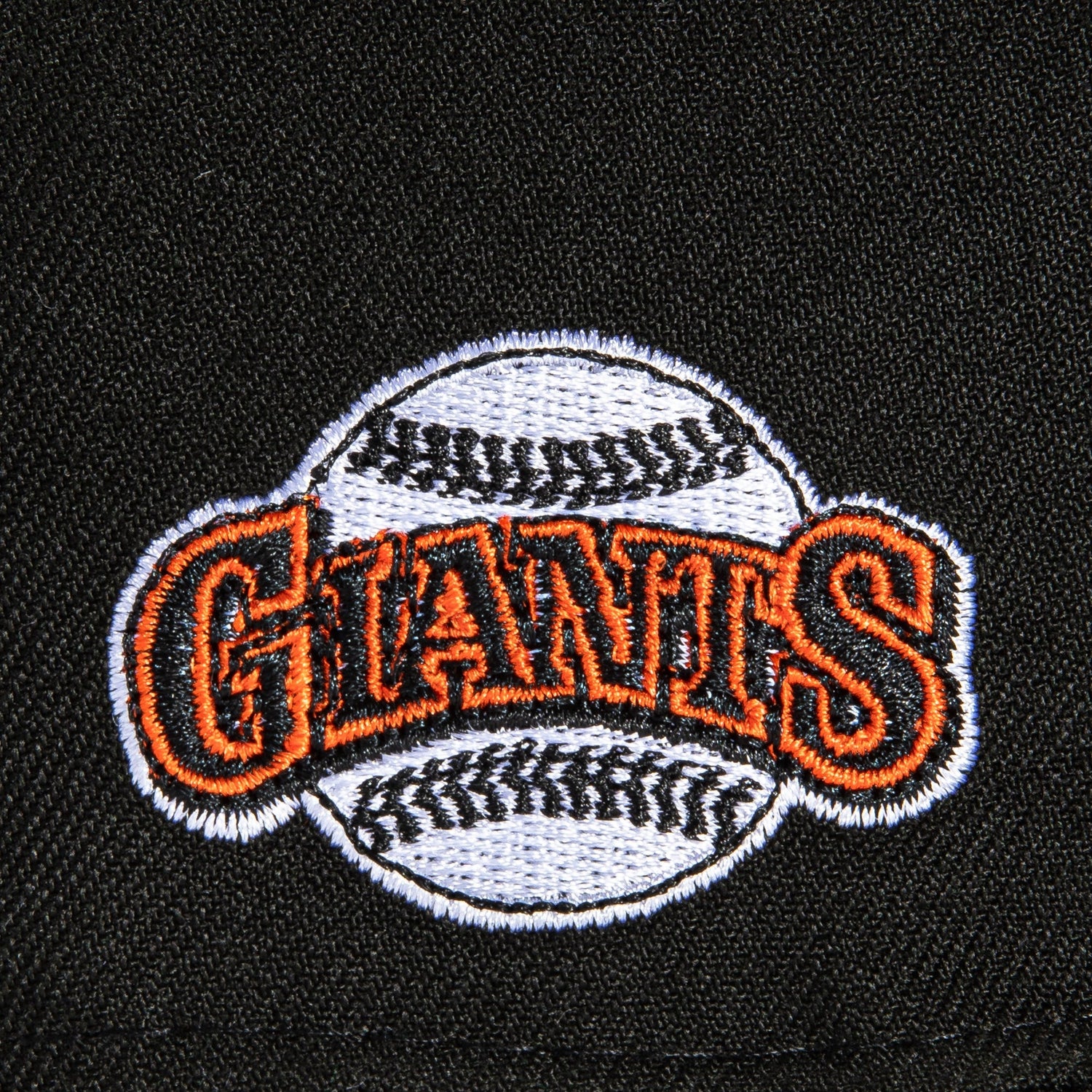 New Era 59Fifty Black Dome San Francisco Giants Logo Patch Hat - Black