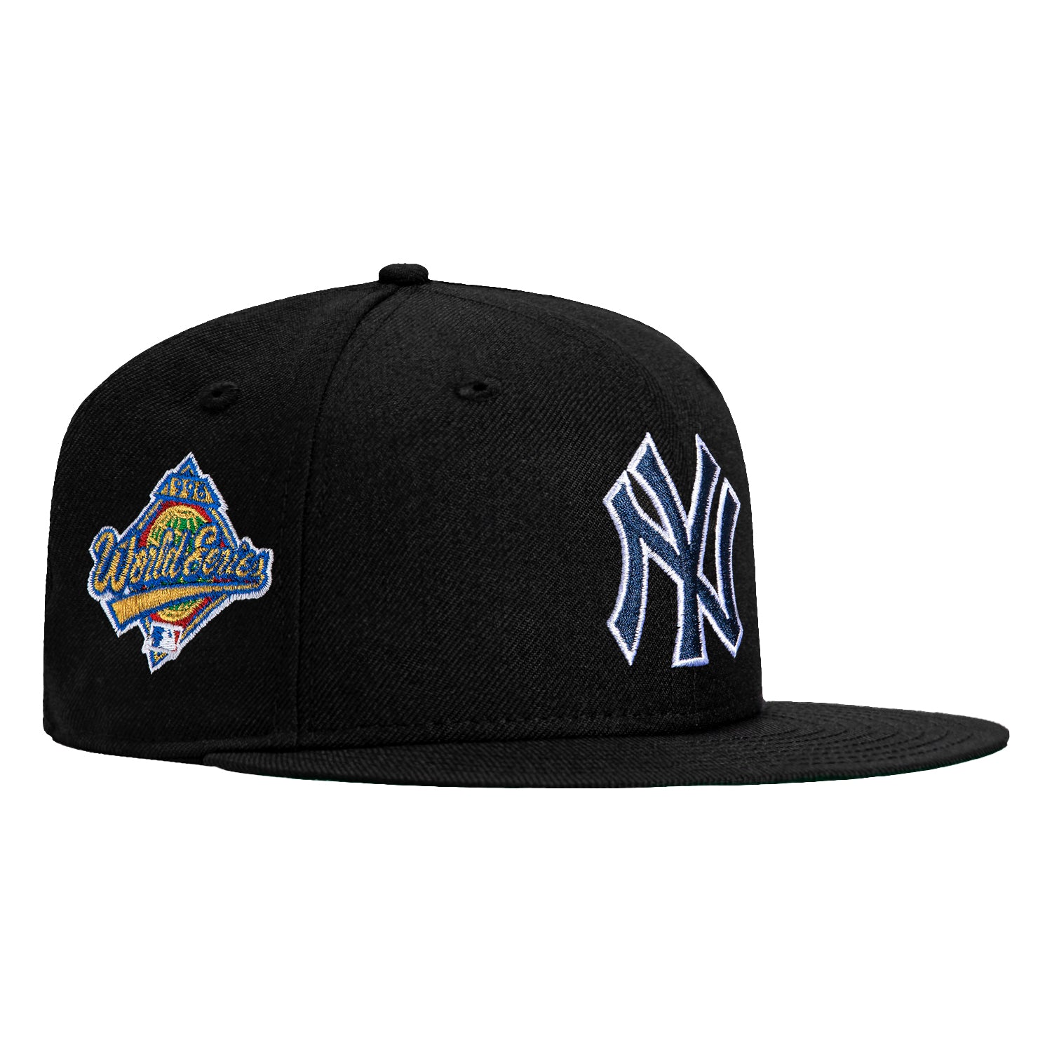 New Era 59Fifty Black Dome New York Yankees 1996 World Series Patch Hat - Black