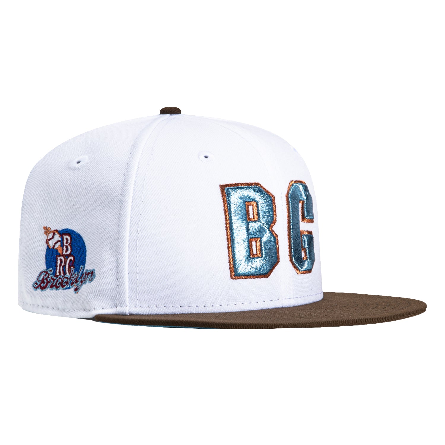 New Era 59Fifty Brooklyn Royal Giants Logo Patch Hat - White, Brown