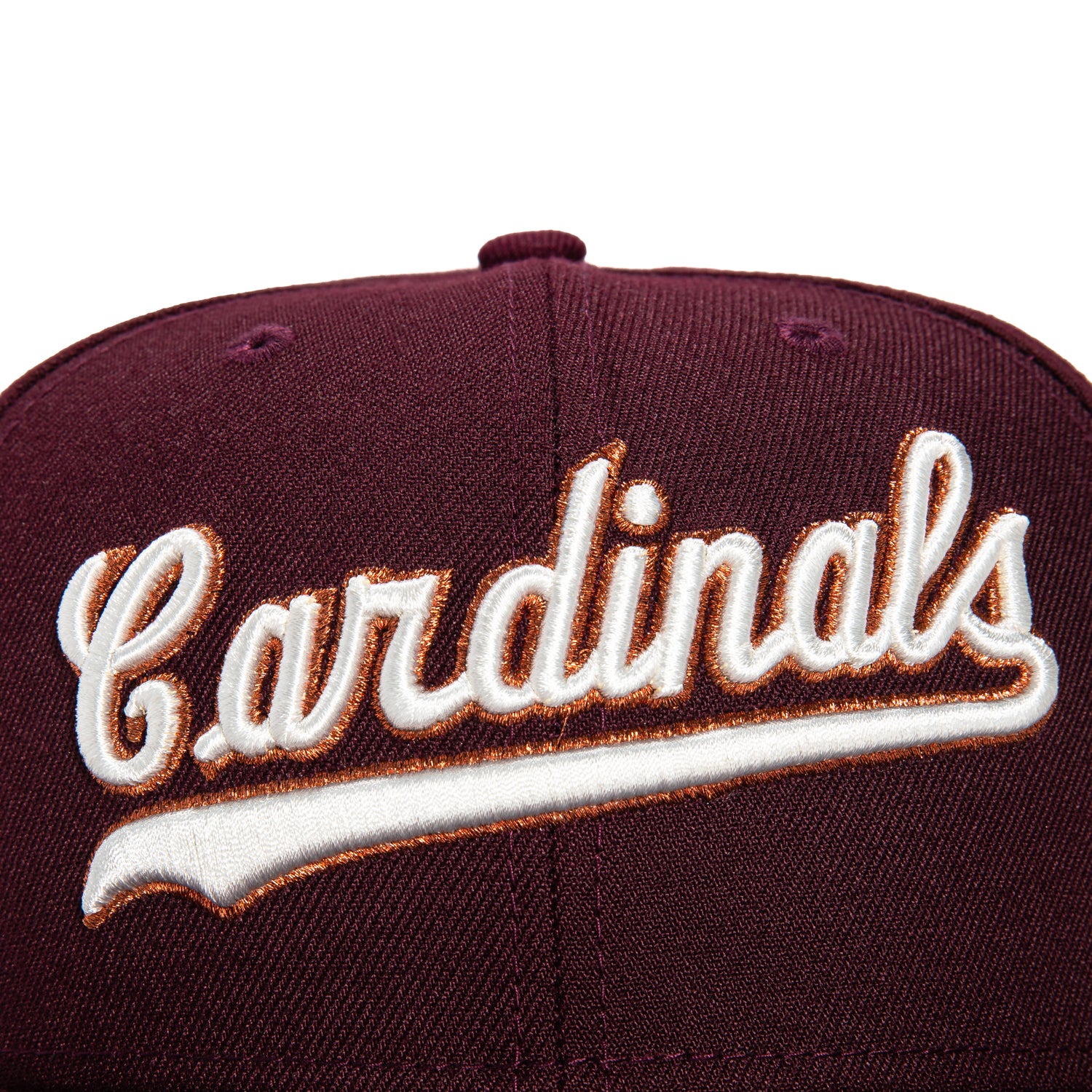 New Era 59Fifty Hanami St Louis Cardinals 2009 All Star Game Patch Script Hat - Maroon, Cardinal