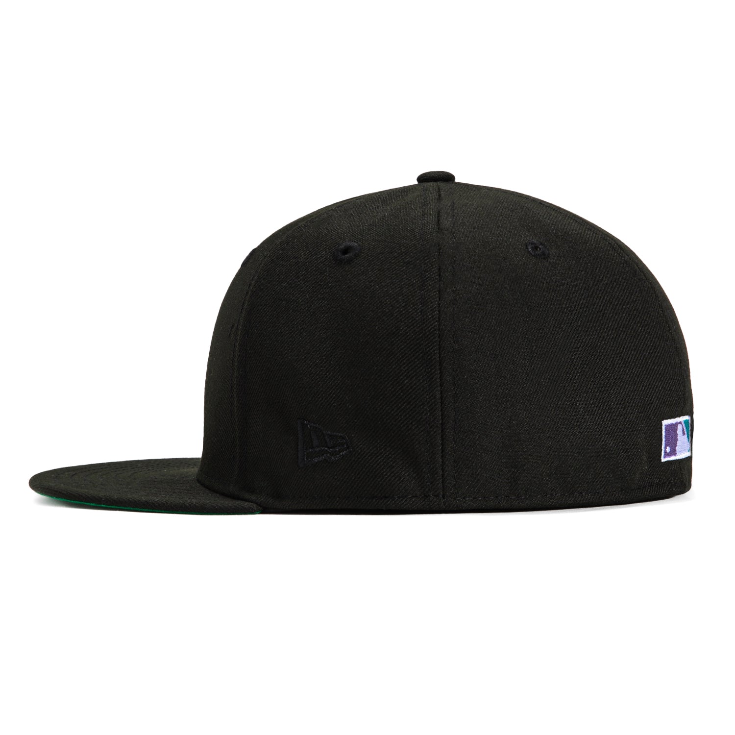 New Era 59Fifty Black Dome Arizona Diamondbacks Inaugural Patch Jersey Word Hat - Black