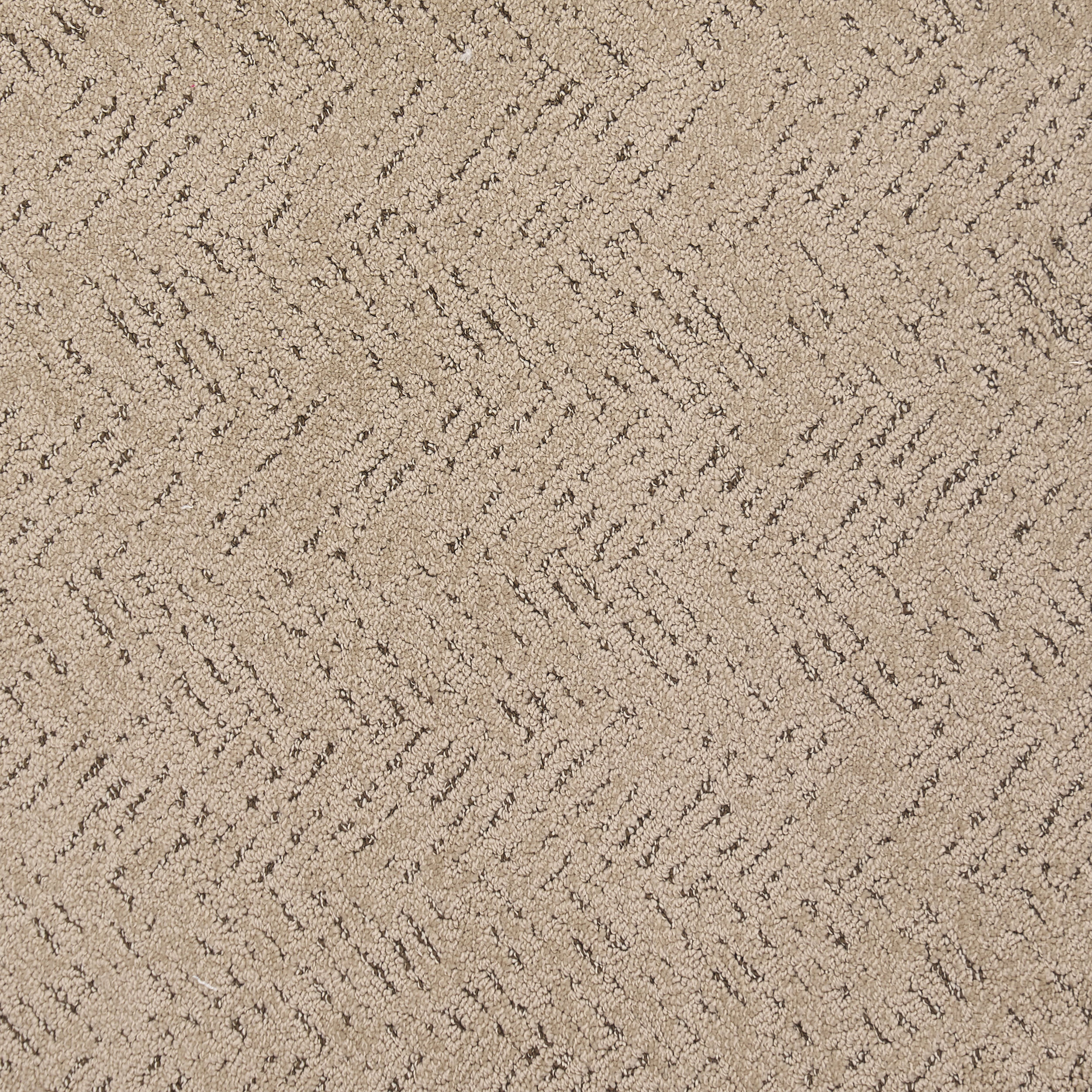 Avocet Distressed Chevron Custom Sample Rug | Brown