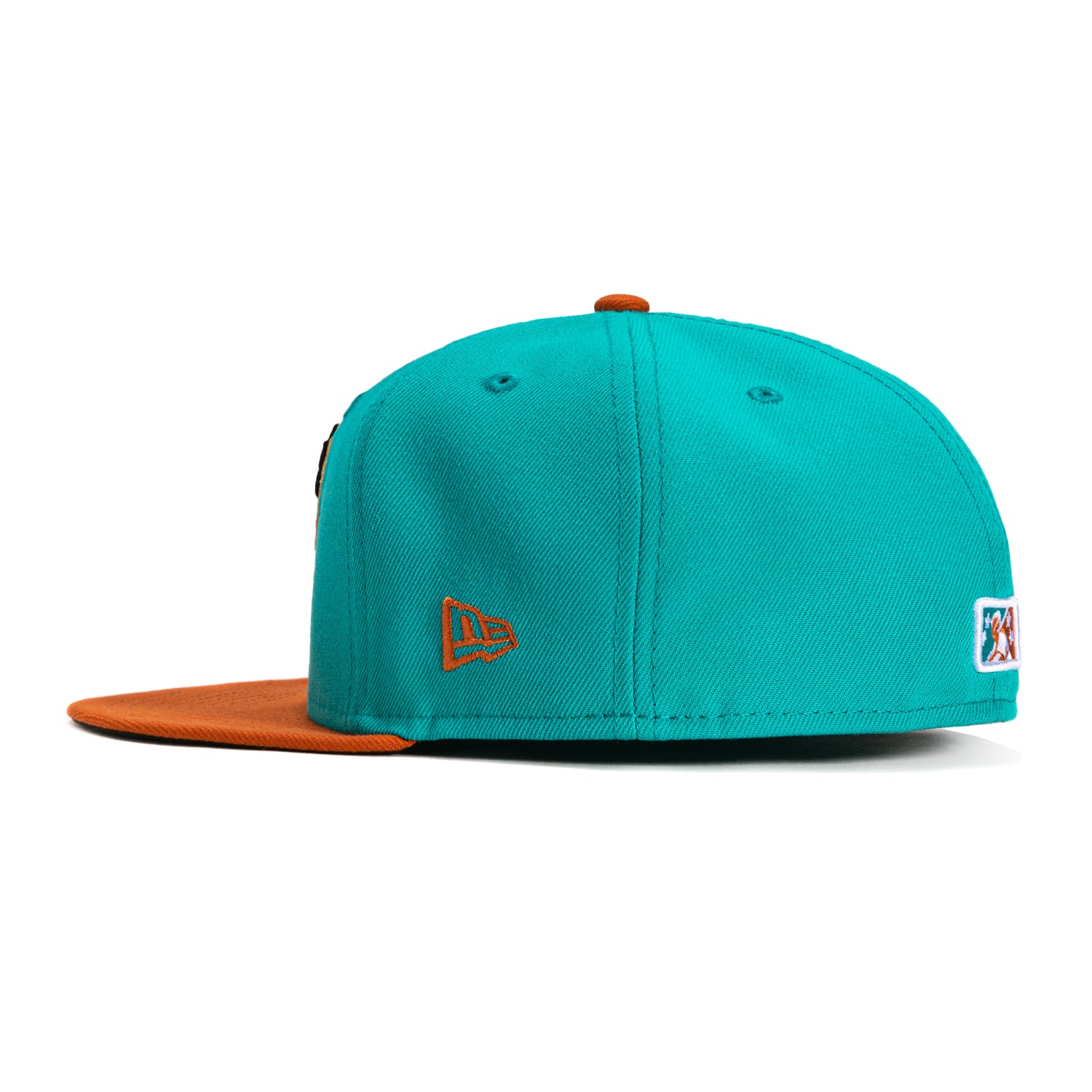 New Era 59Fifty Winston Salem Dash Hype Hens Hat - Teal, Khaki