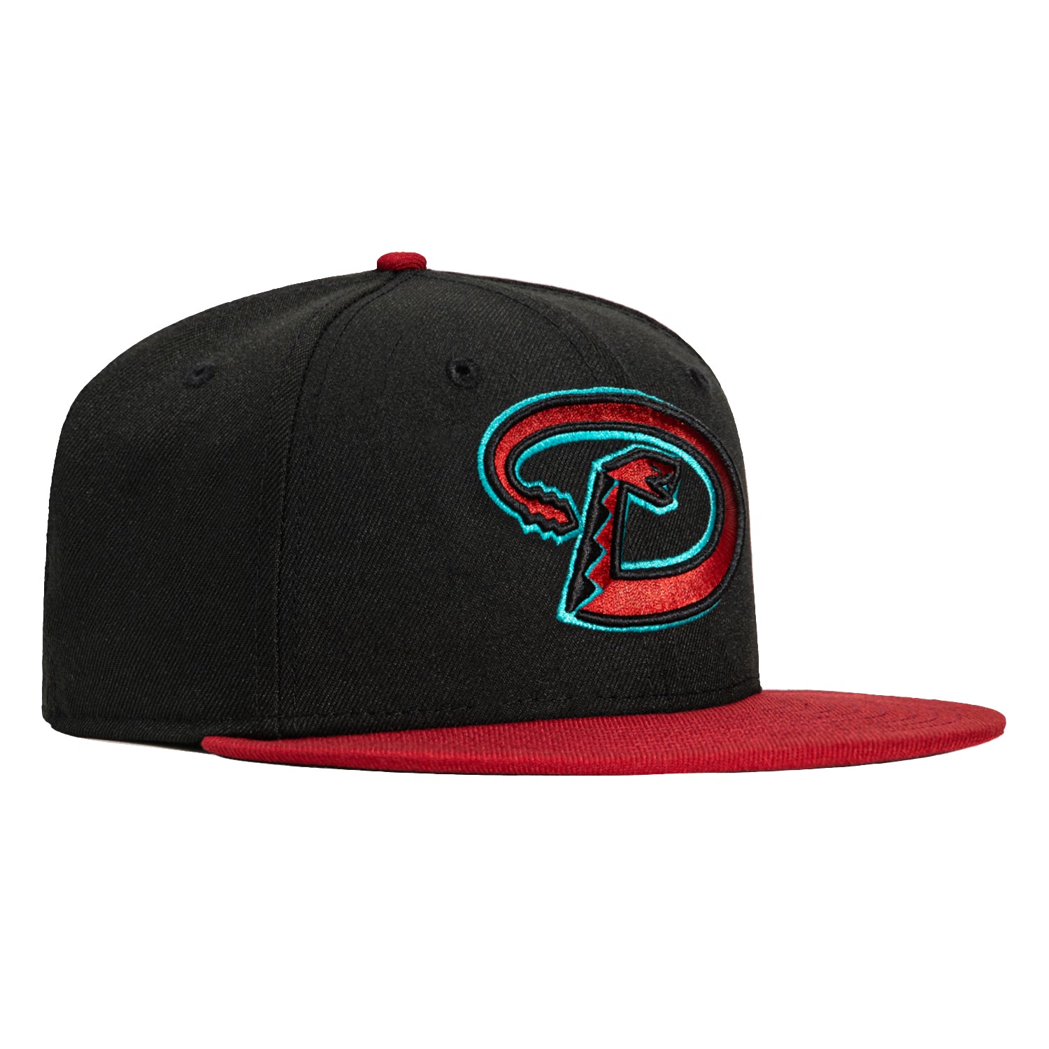 New Era 59Fifty Authentic Collection Arizona Diamondbacks 2024 Road D Hat - Black, Cardinal