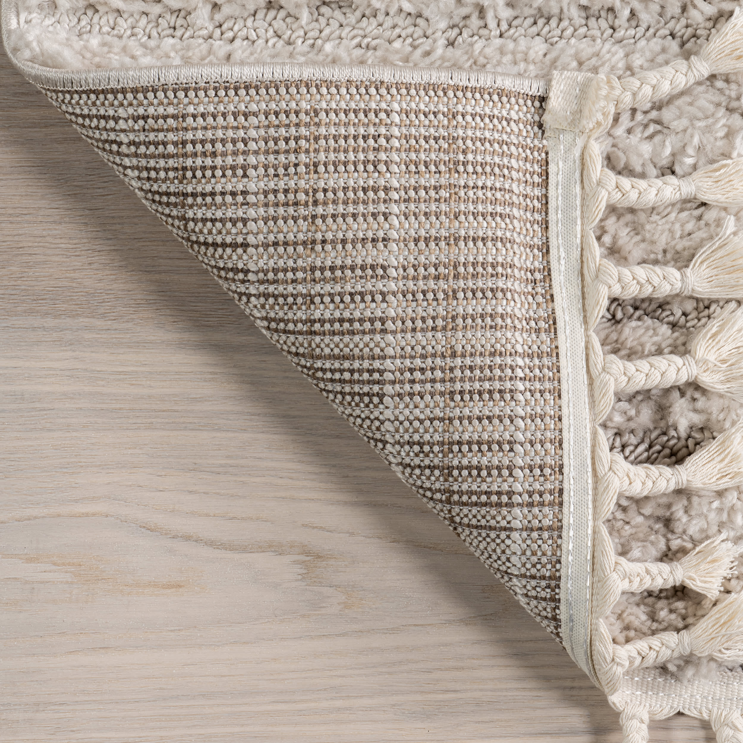 Ellie Traverse Shag Rug | Beige