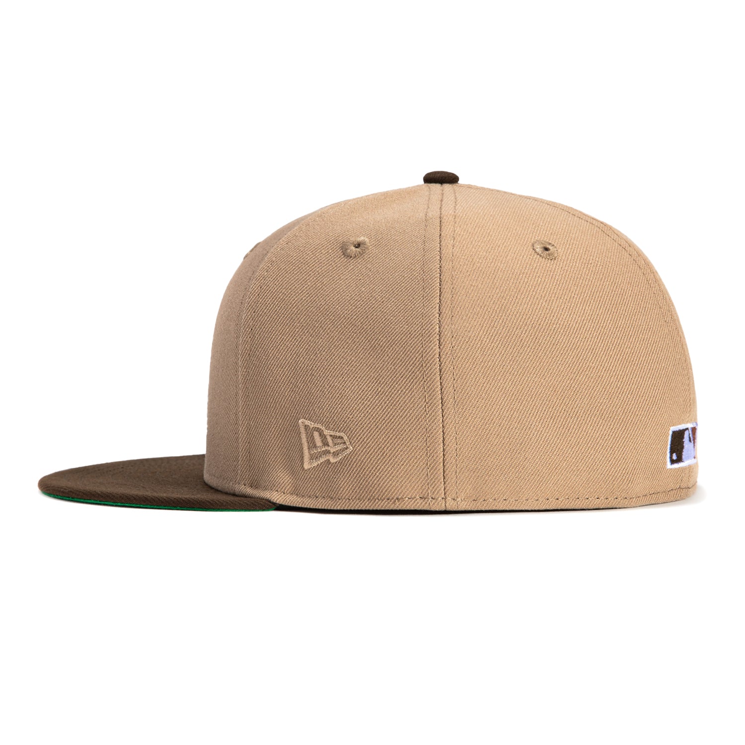 New Era 59Fifty Los Angeles Dodgers Bicentennial Patch Hat - Khaki, Brown