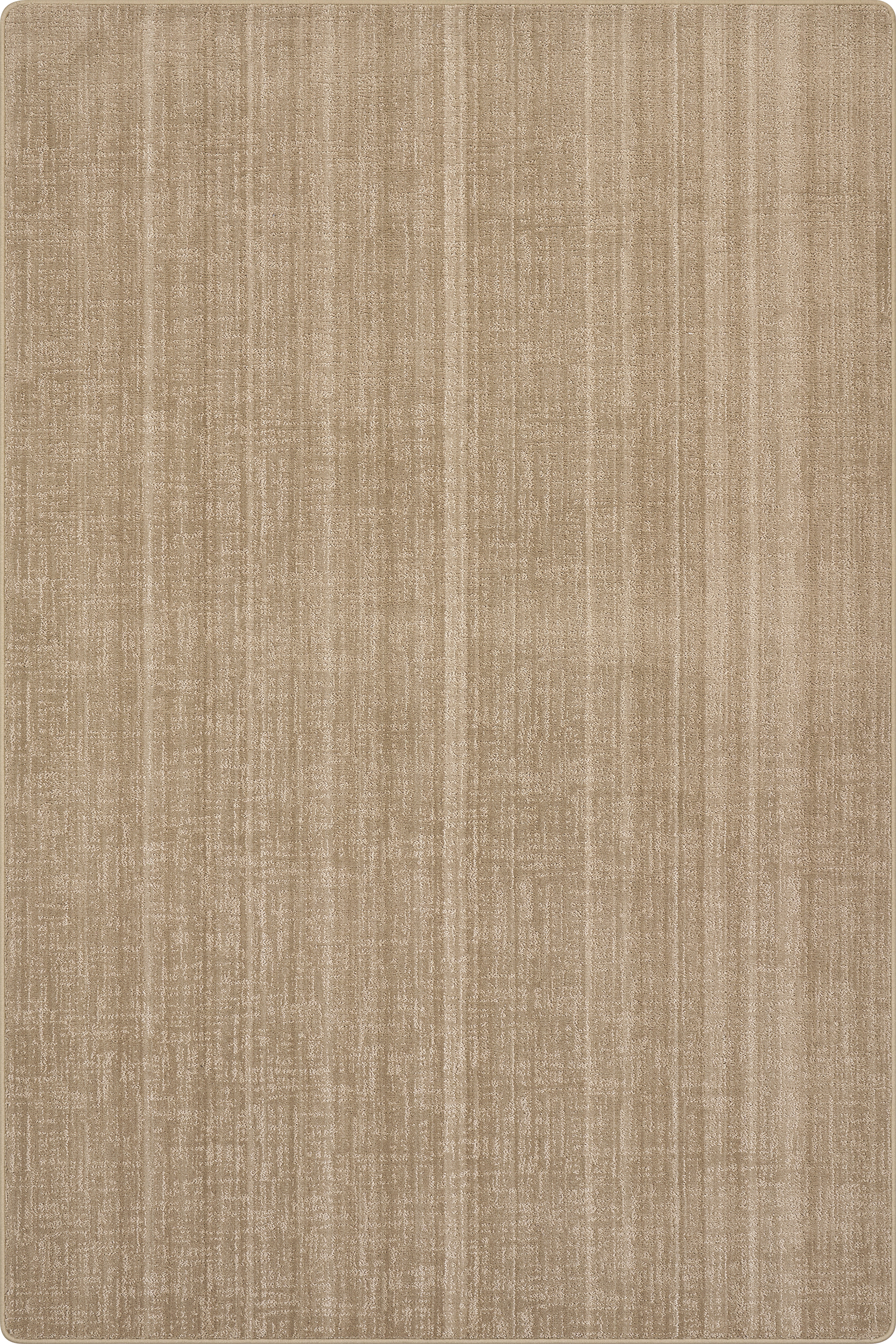 Mockingbird Textured Custom Sample Rug | Light Brown