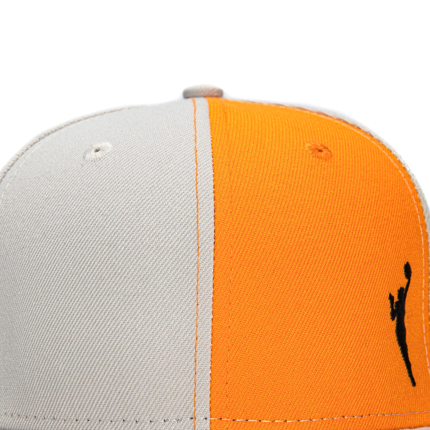 New Era 59Fifty Flawless Phoenix Mercury Logo Patch WNBA Logo Hat - Stone, Light Orange