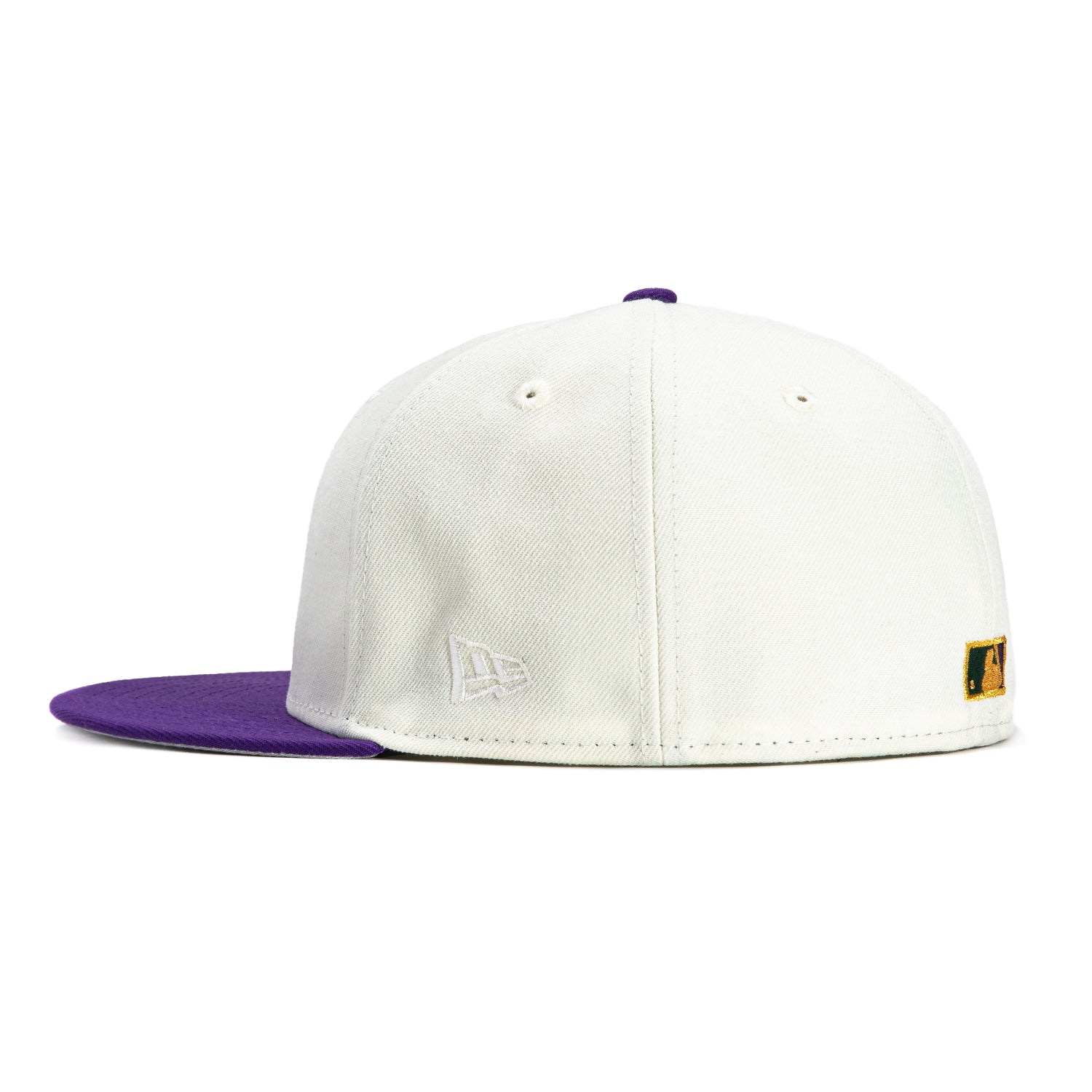 New Era 59Fifty Sinister Pack Minnesota Twins 60th Anniversary Patch Road Hat - White, Purple, Green