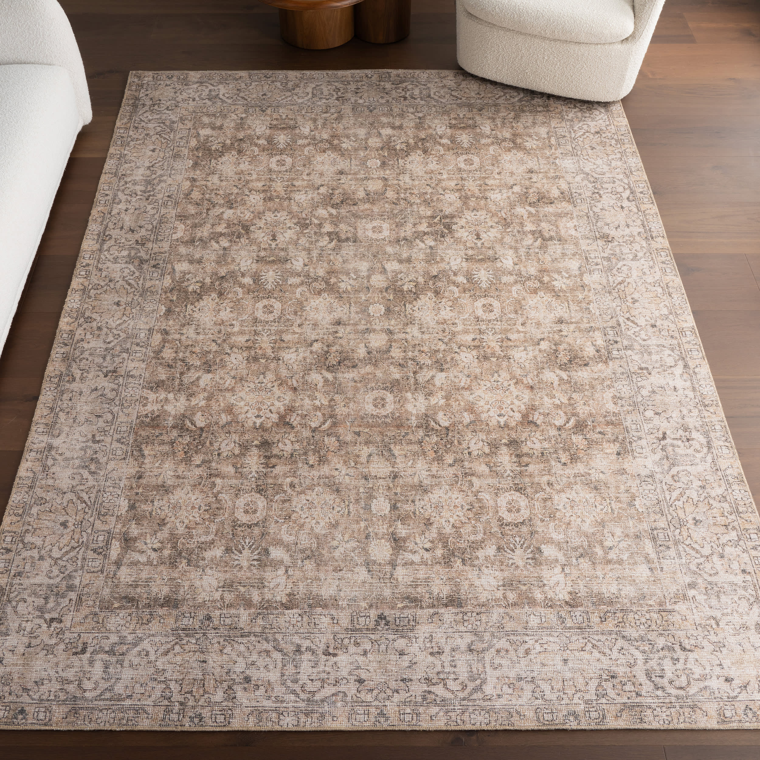 Westfield Antiqued Jute-Blend Rug | Brown