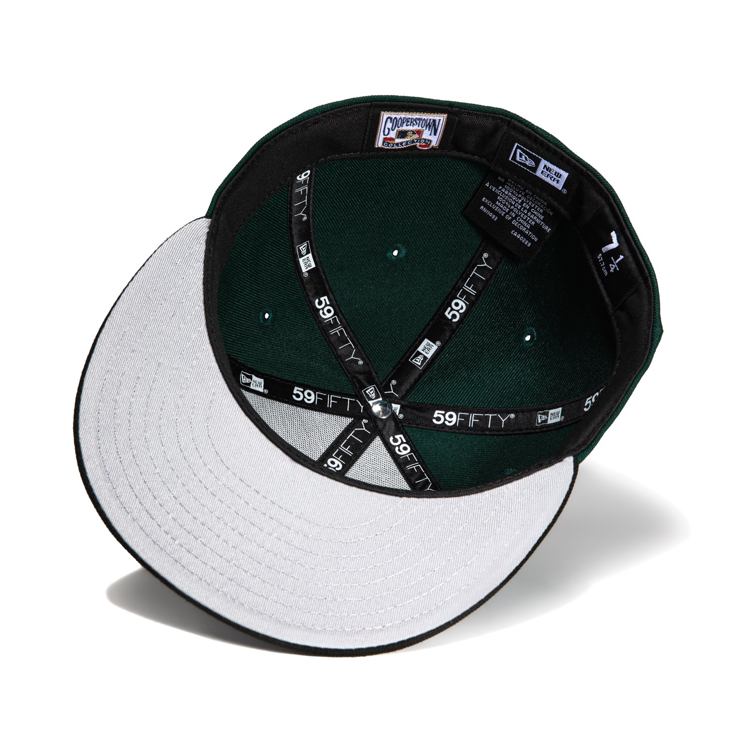 New Era 59Fifty Tampa Bay Rays Inaugural Patch Jersey Hat - Green, Black