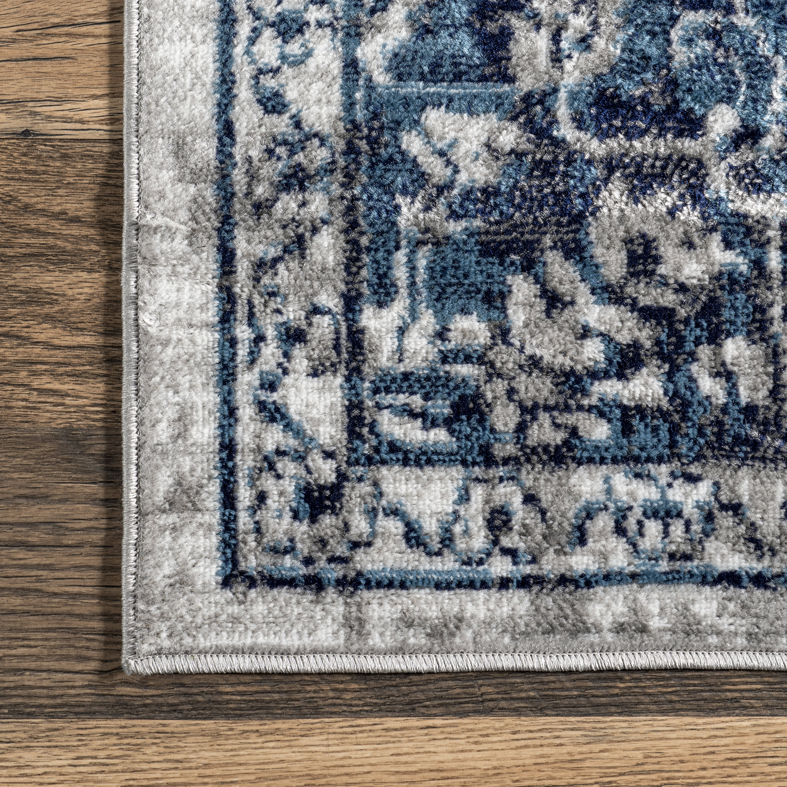 Whitny Shaded Medallion Rug | Blue