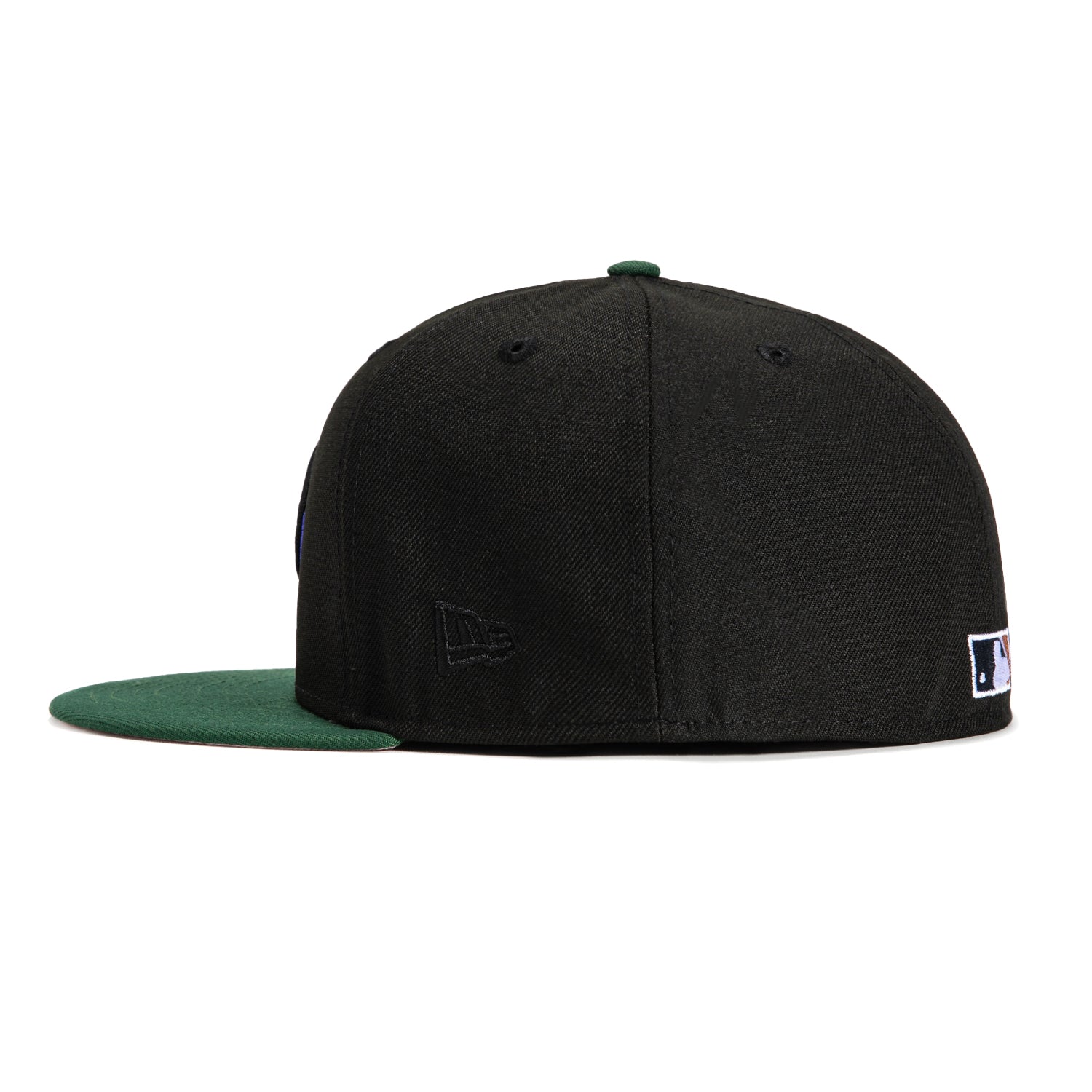 New Era 59Fifty Arizona Diamondbacks 2001 World Series Patch D Hat - Black, Green, Metallic Copper