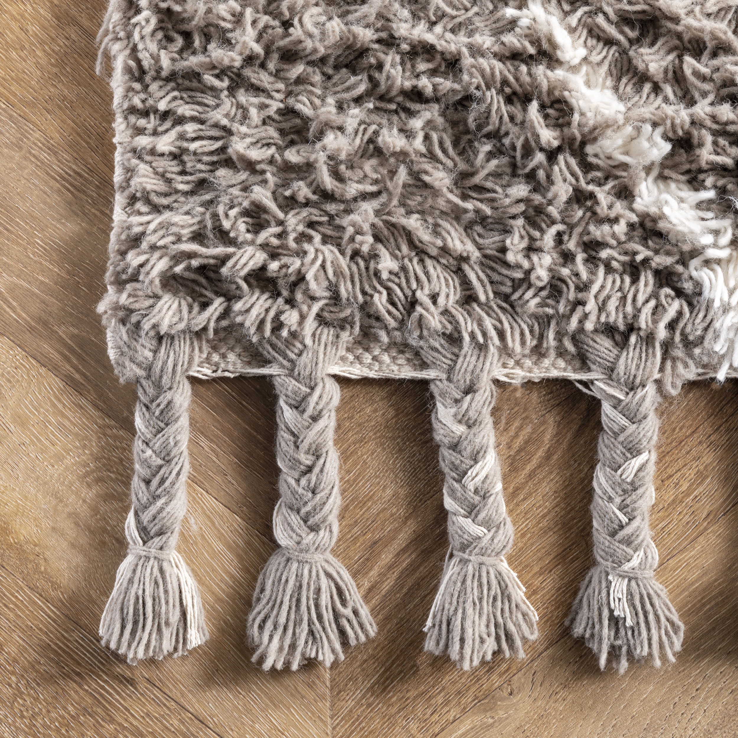 Adair Shag Rug | Grey