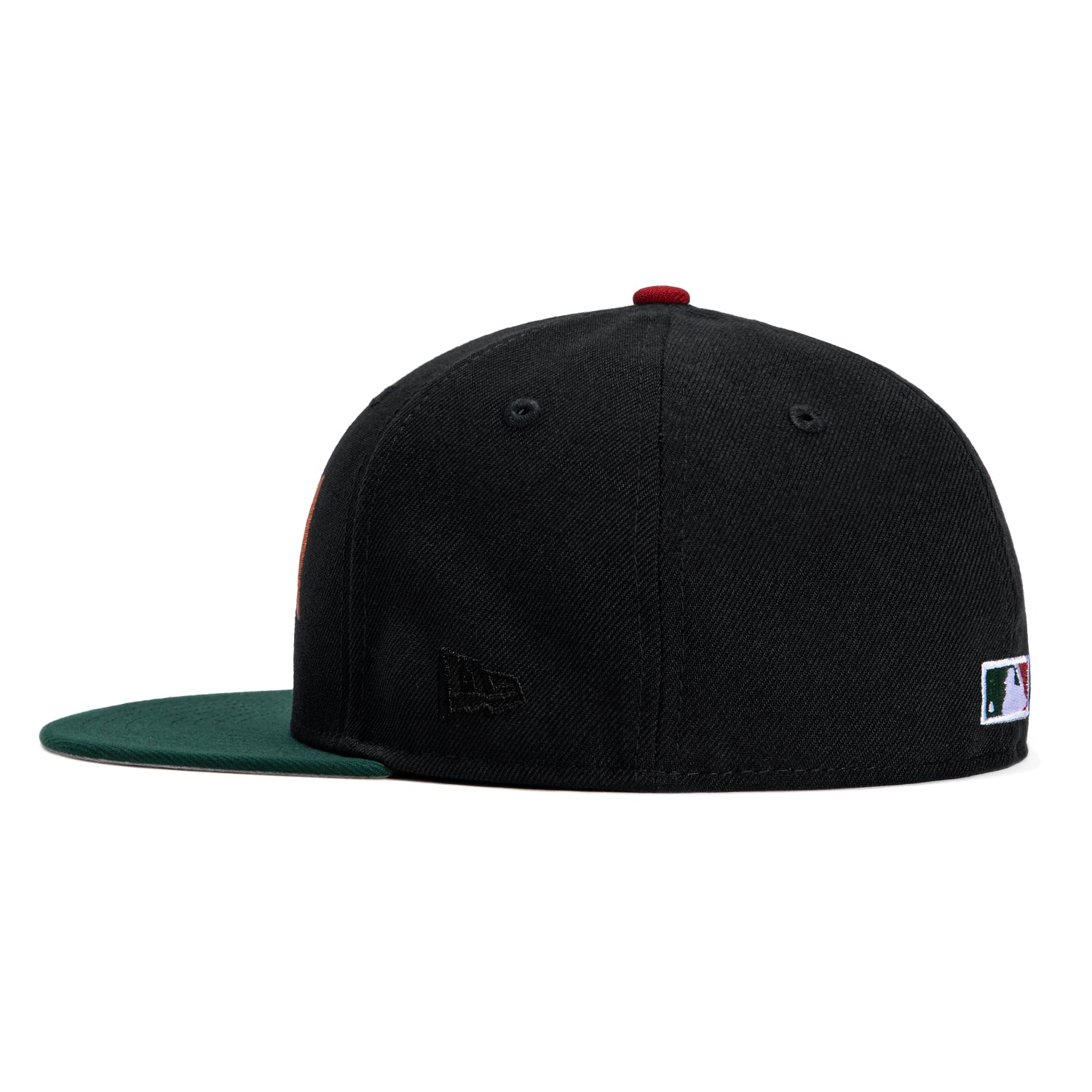 New Era 59Fifty Garden of Eden Arizona Diamondbacks 2001 World Series Patch D Hat - Black, Green