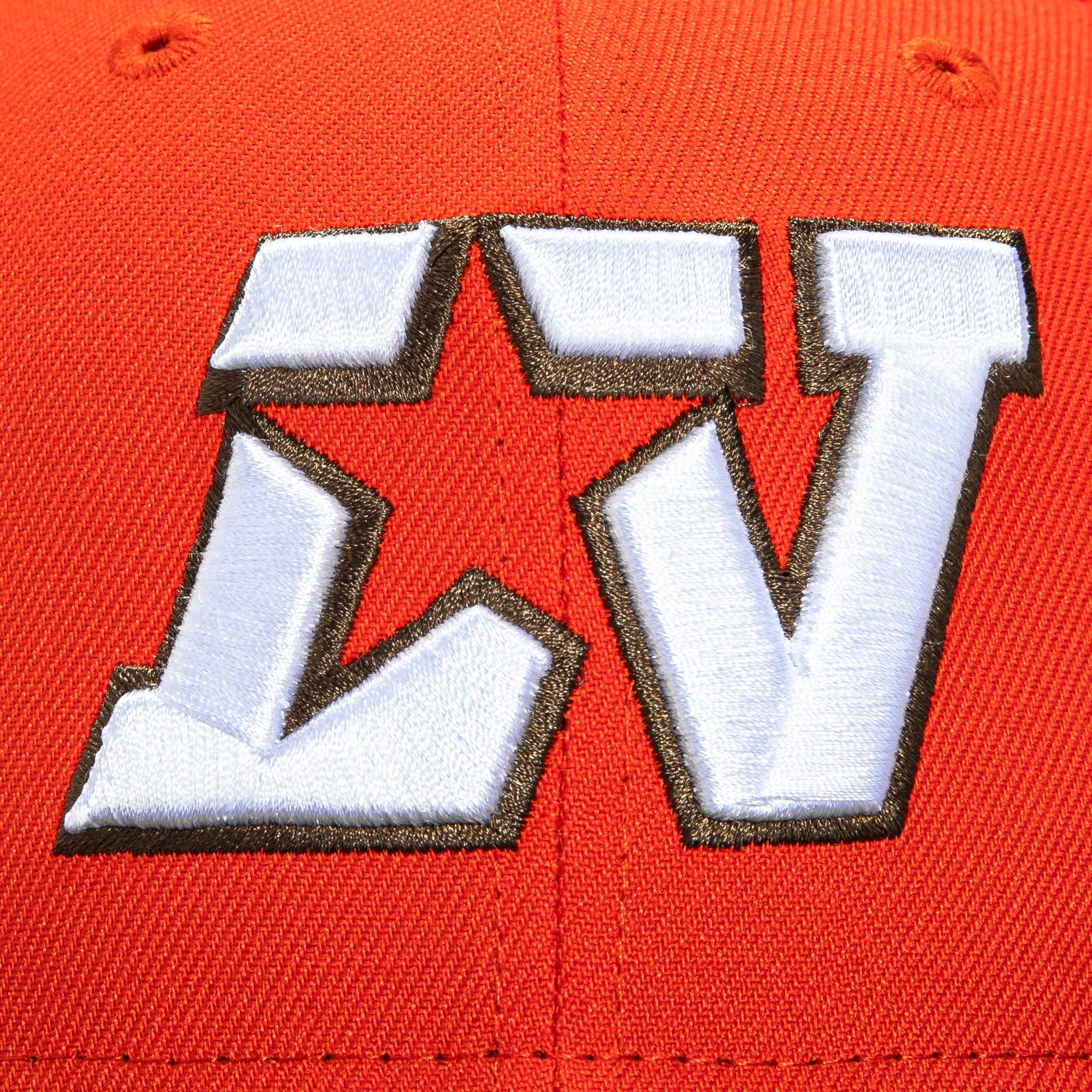 New Era 59Fifty Las Vegas Stars Hat - Orange, Brown