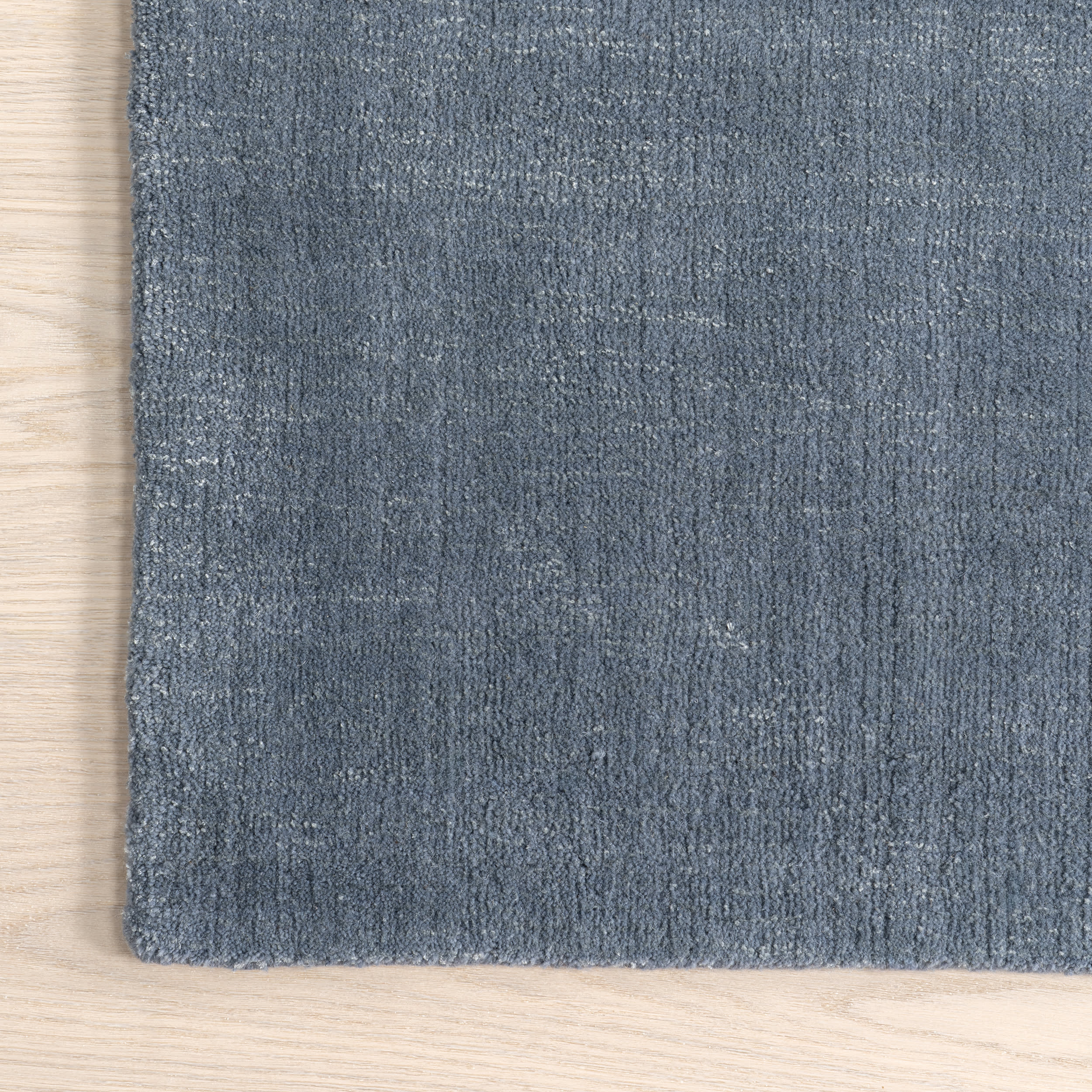 Arrel Speckled Wool-Blend Rug | Denim