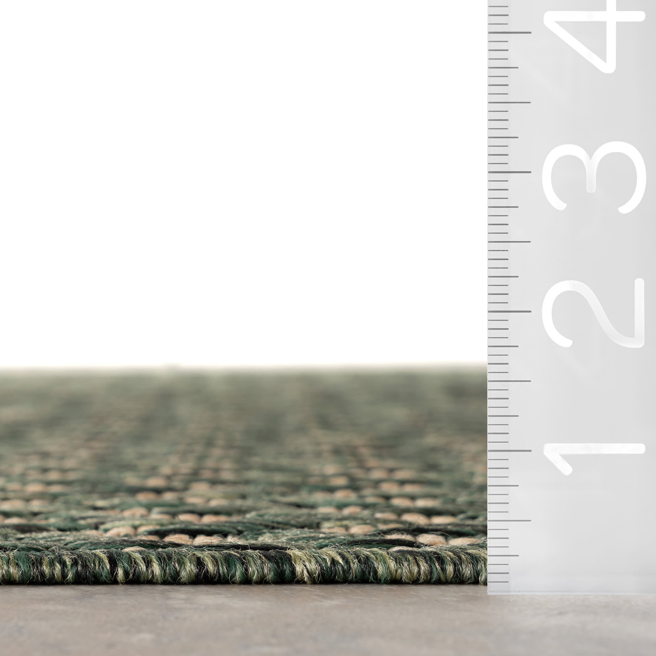 Taraji Herringbone Indoor/Outdoor Rug | Green