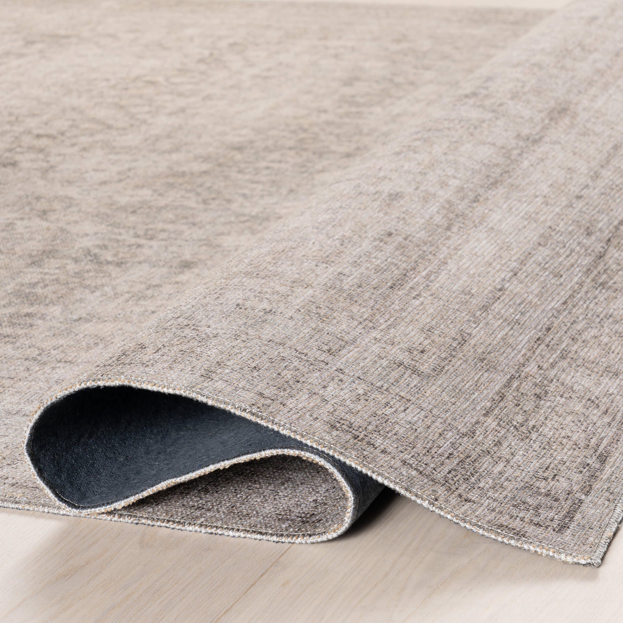 Basking Ridge Antiqued Jute-Blend Rug | Grey