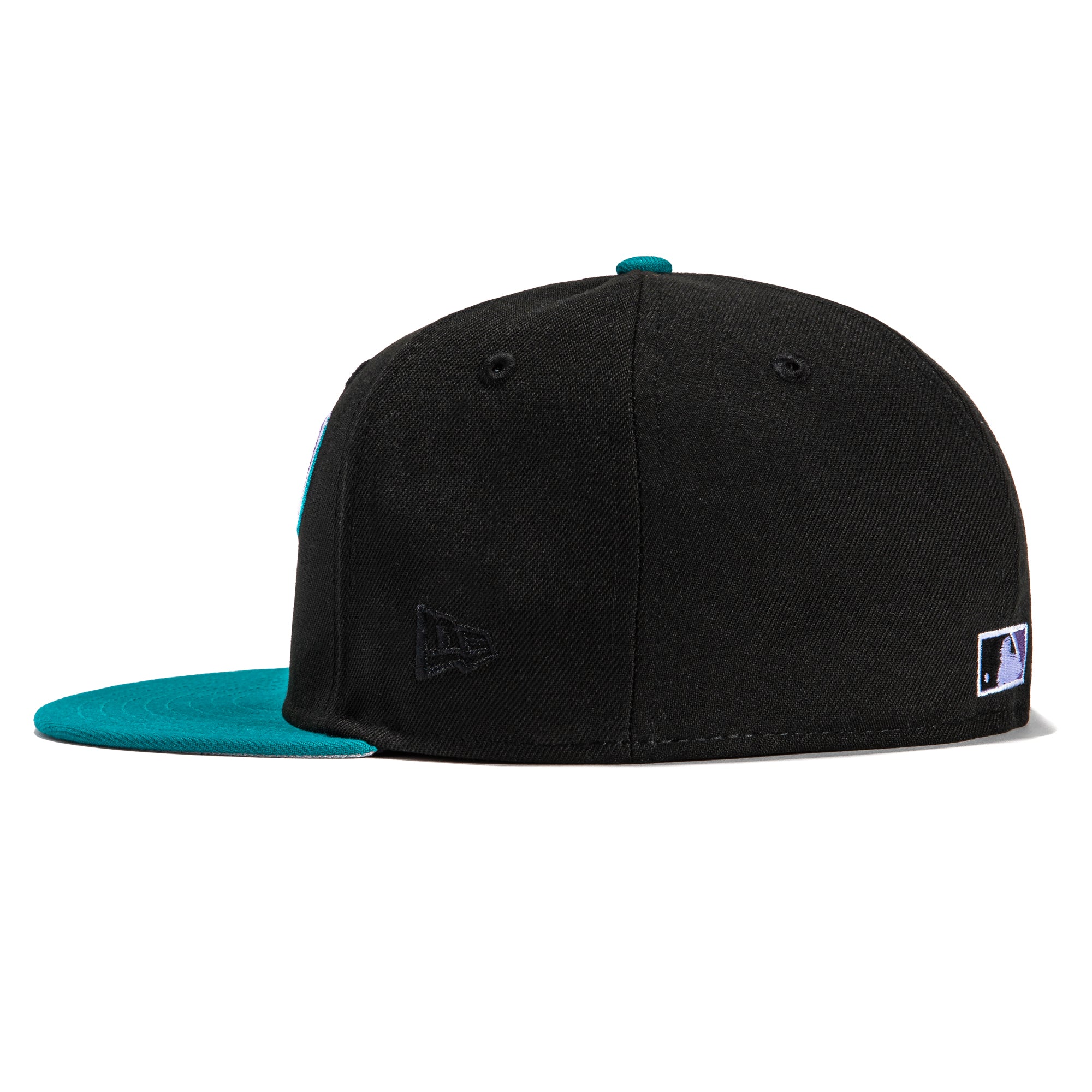 New Era 59Fifty Arizona Diamondbacks Inaugural Patch Word Hat - Black, Teal